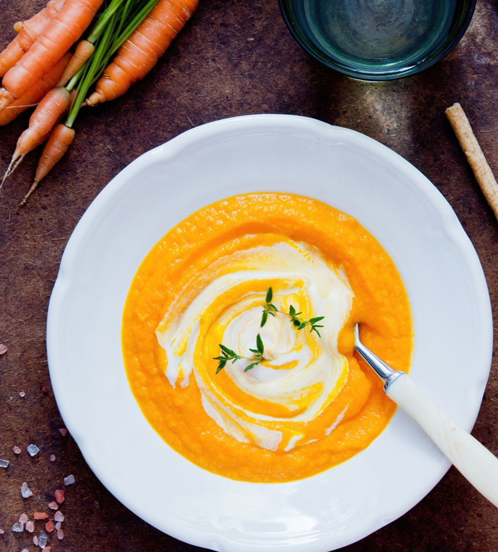 CARROT CREAM SOUP
