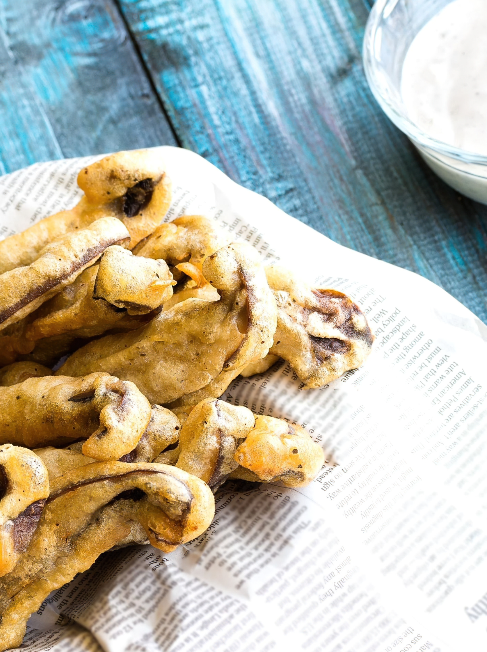 CRISPY PORTOBELLO STRIPS