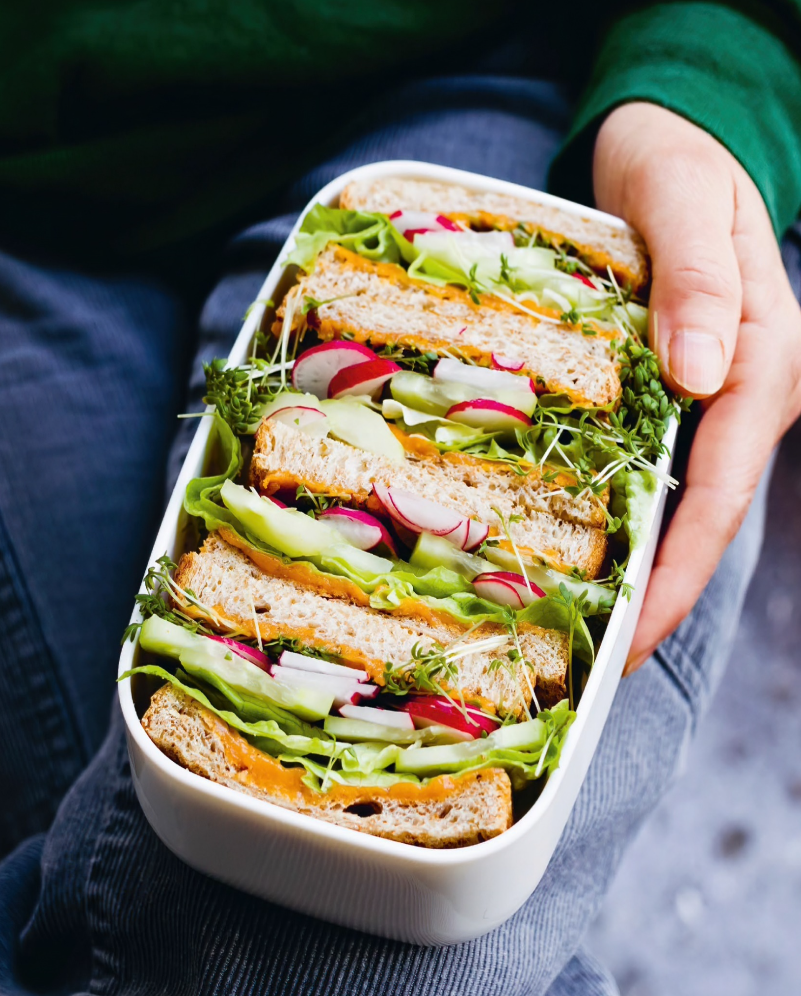 HOT “CREAM CHEESE” SPRING SANDWICH
