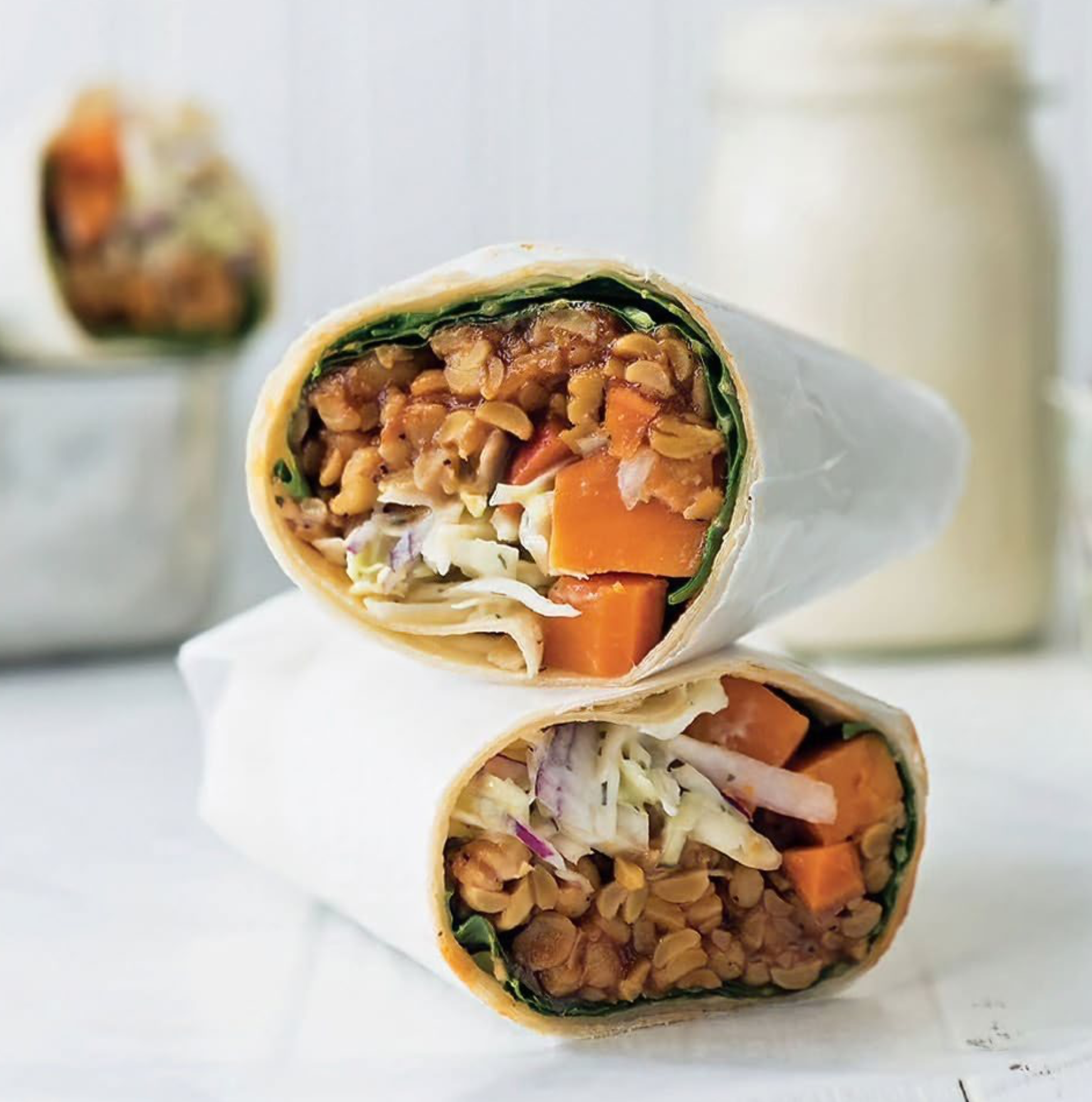 BBQ TEMPEH WRAP