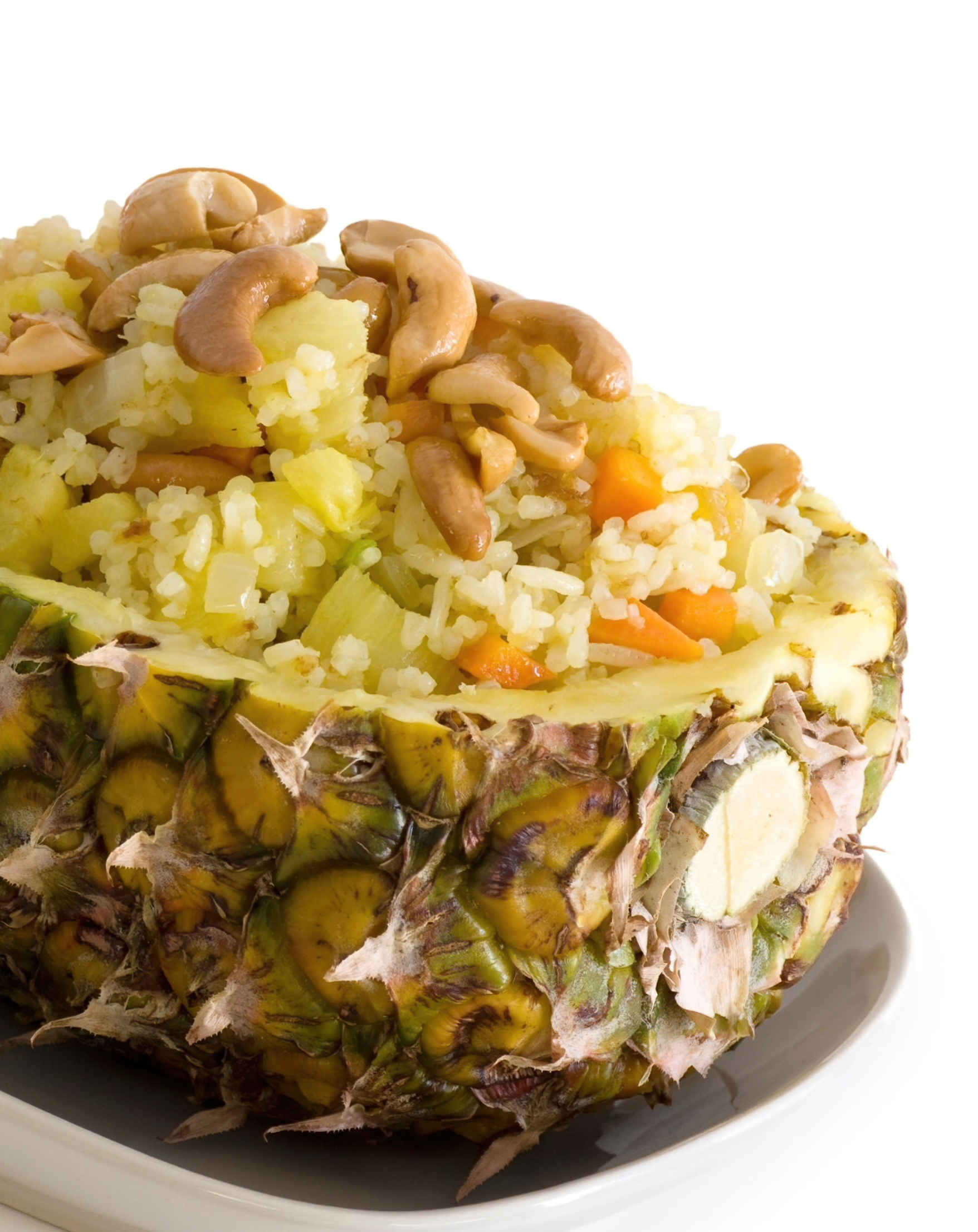 FRIED RICE WITH PINEAPPLE &amp; CASHEW NUTS