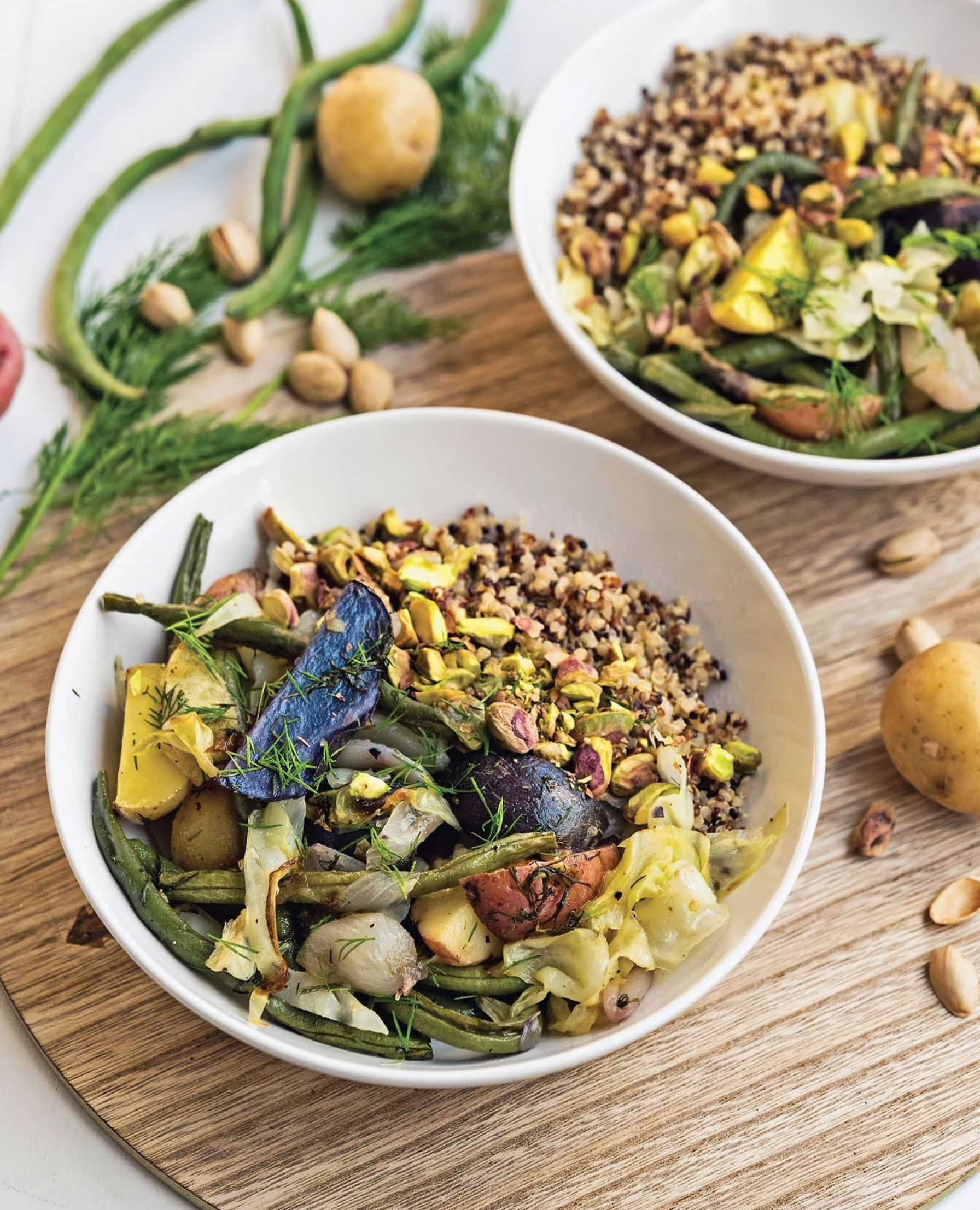ROASTED VEGGIE QUINOA BOWL