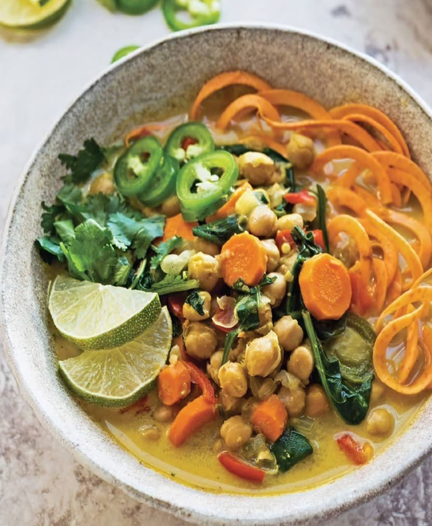 COCONUT CURRY SWEET POTATO NOODLES