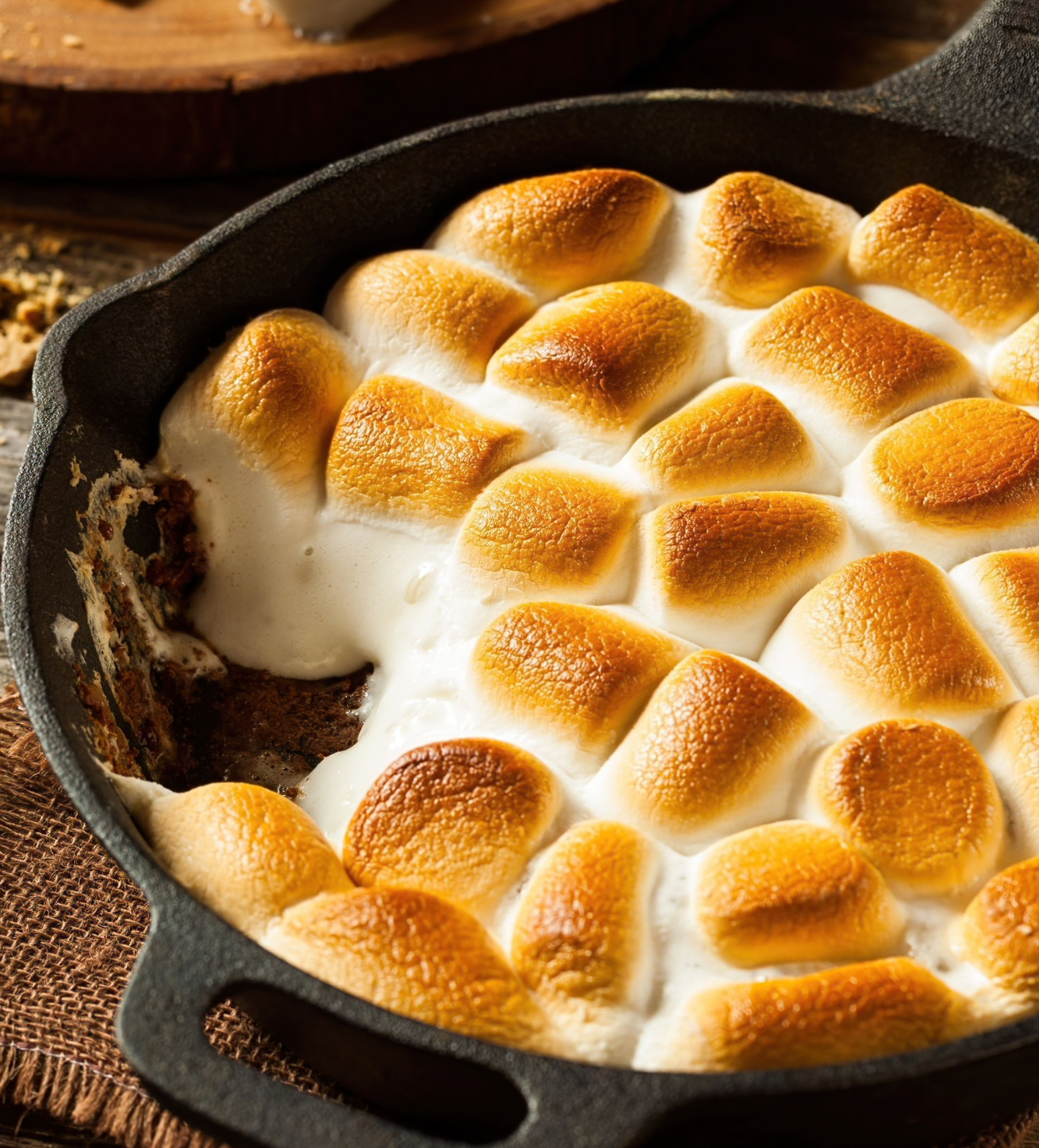 PEANUT BUTTER S’MORES DIP
