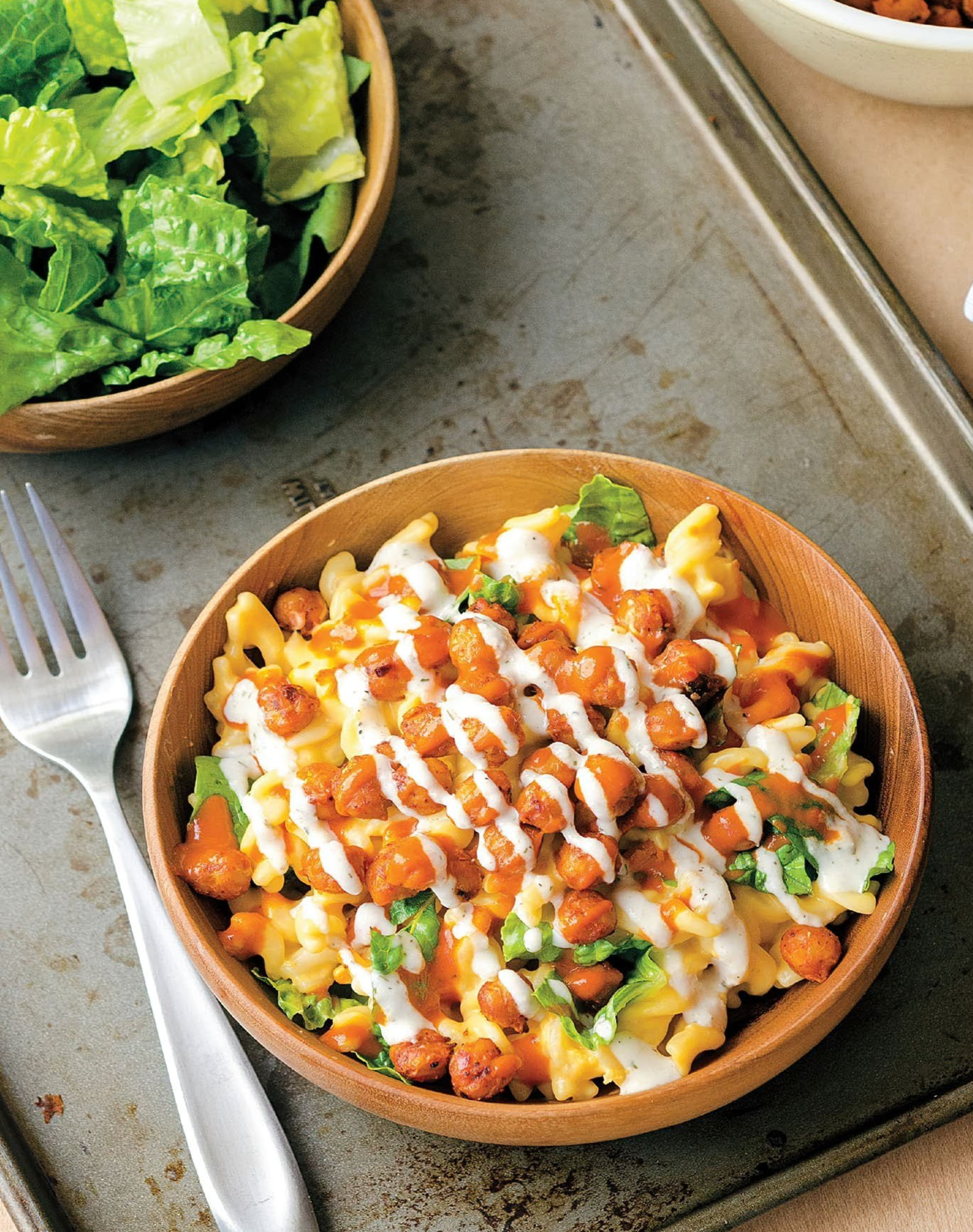 BUFFALO CHICKPEA MAC‘N’CHEEZE