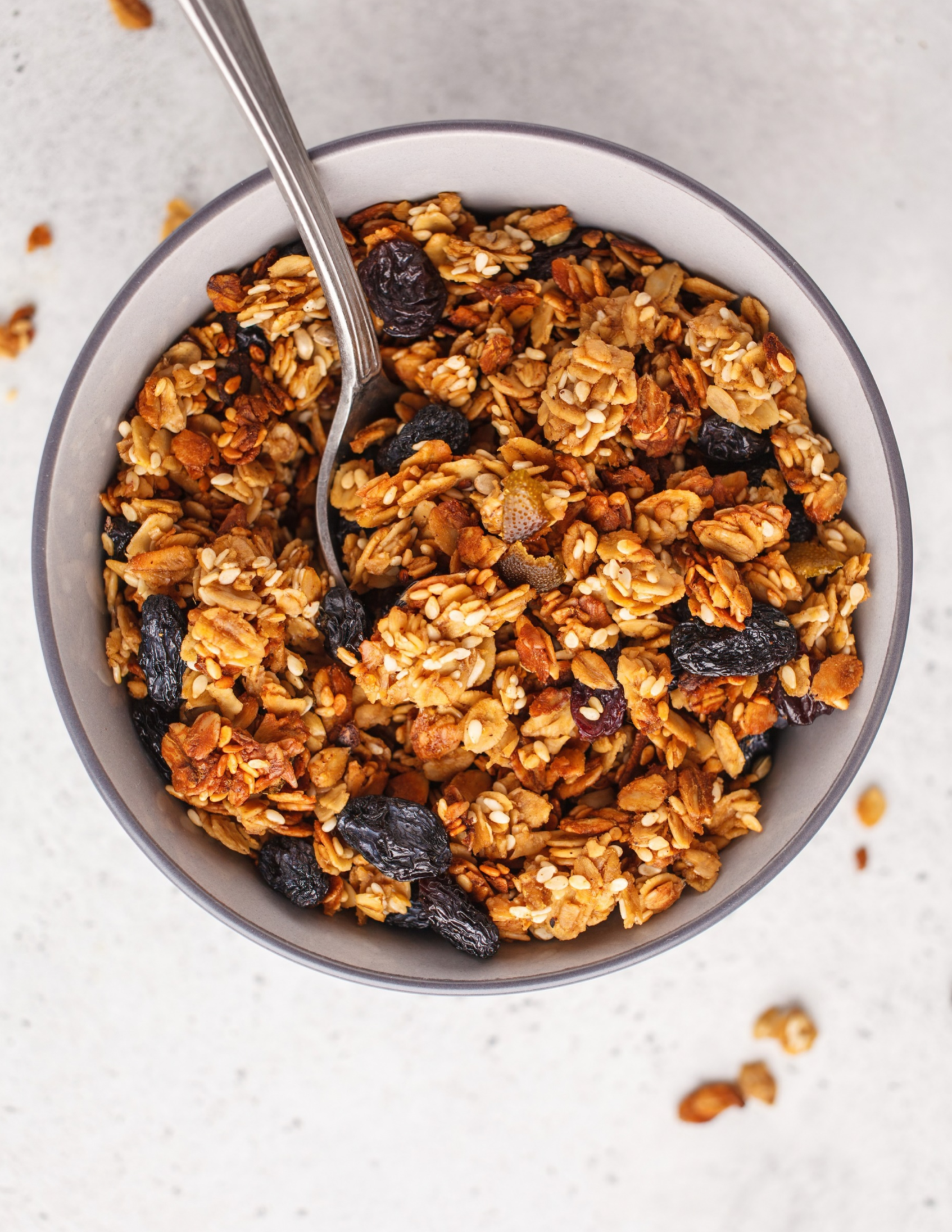 SEEDS, NUTS, AND FRUIT BAKED GRANOLA