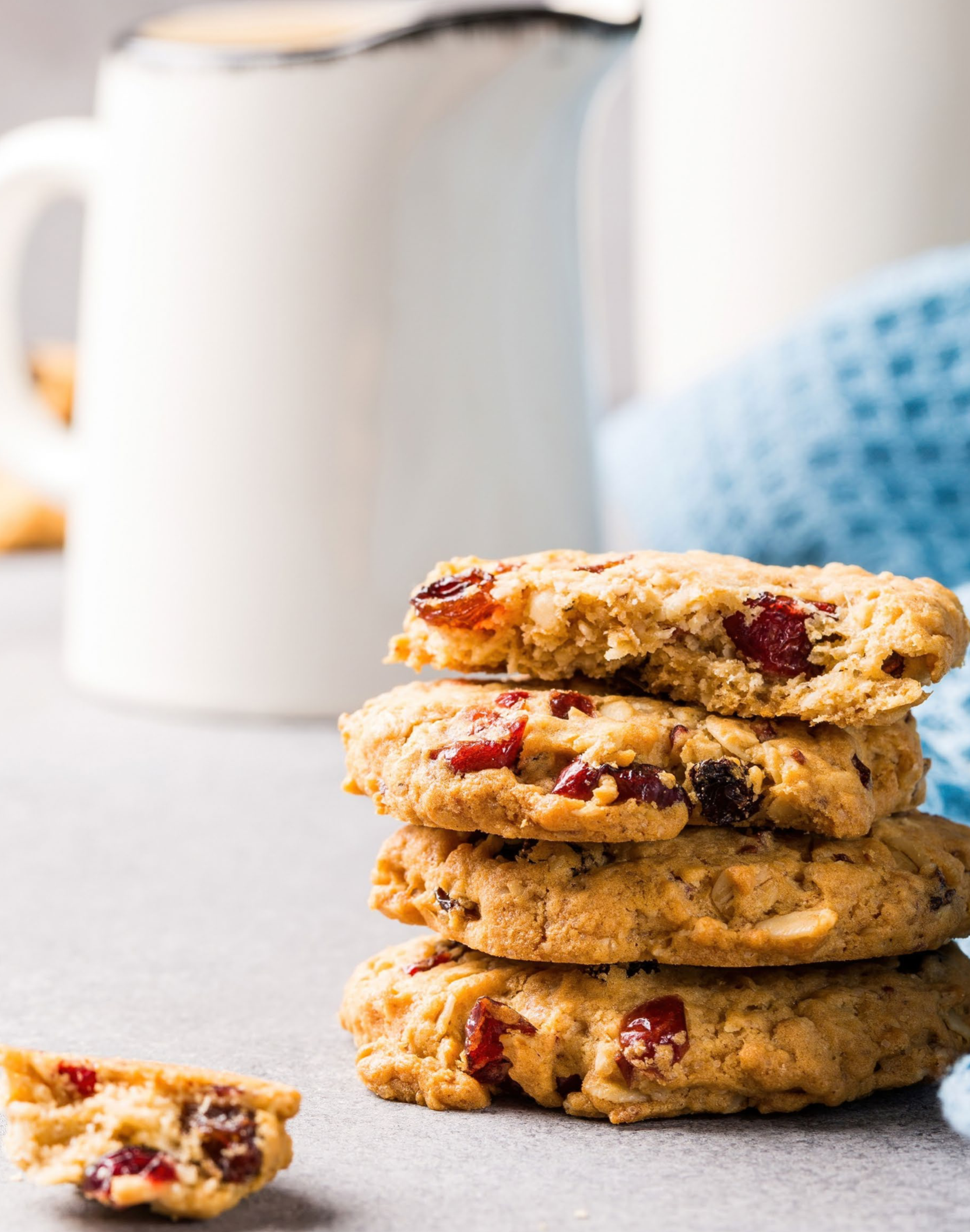 ORANGE CRANBERRY POWER COOKIES