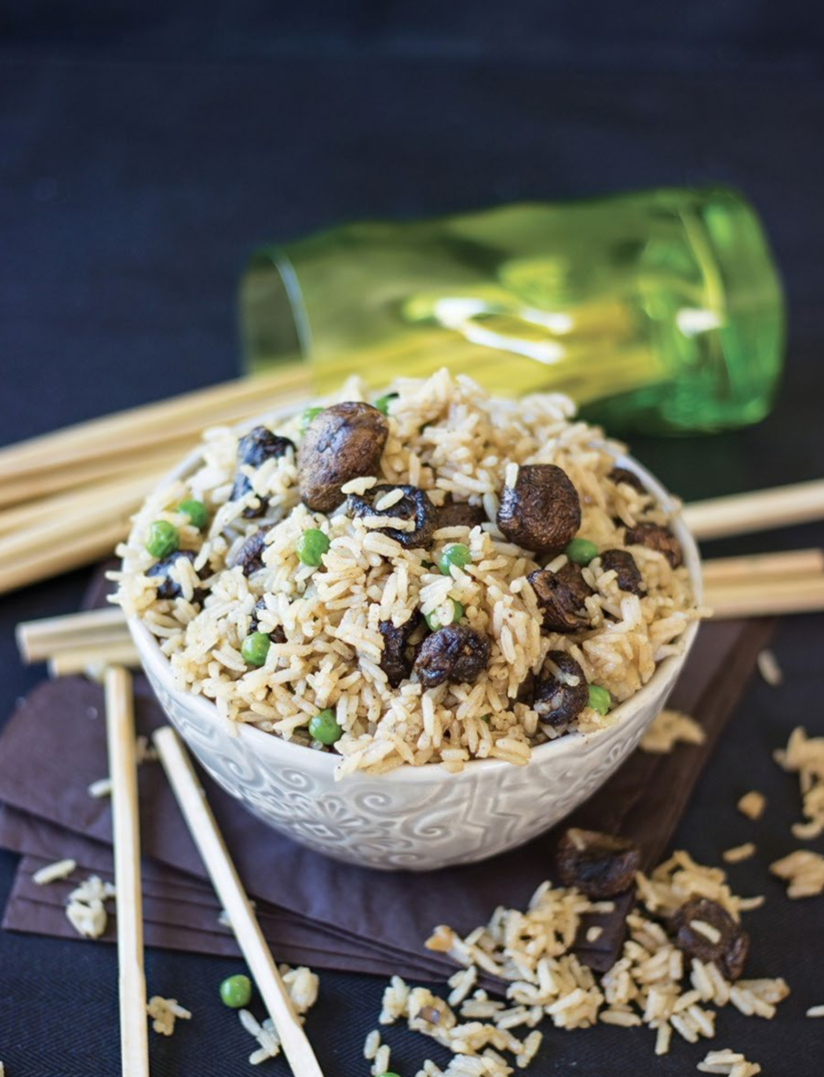 AIR-FRIED STICKY RICE  FEATURING SEITAN