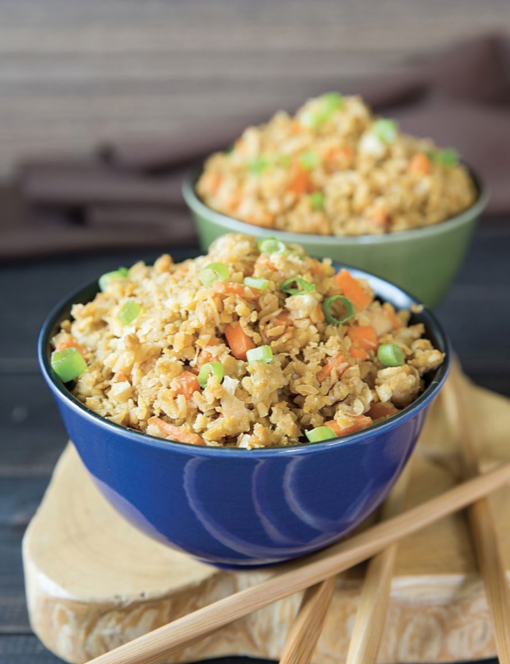 CHICKPEA SEITAN FRIED RICE