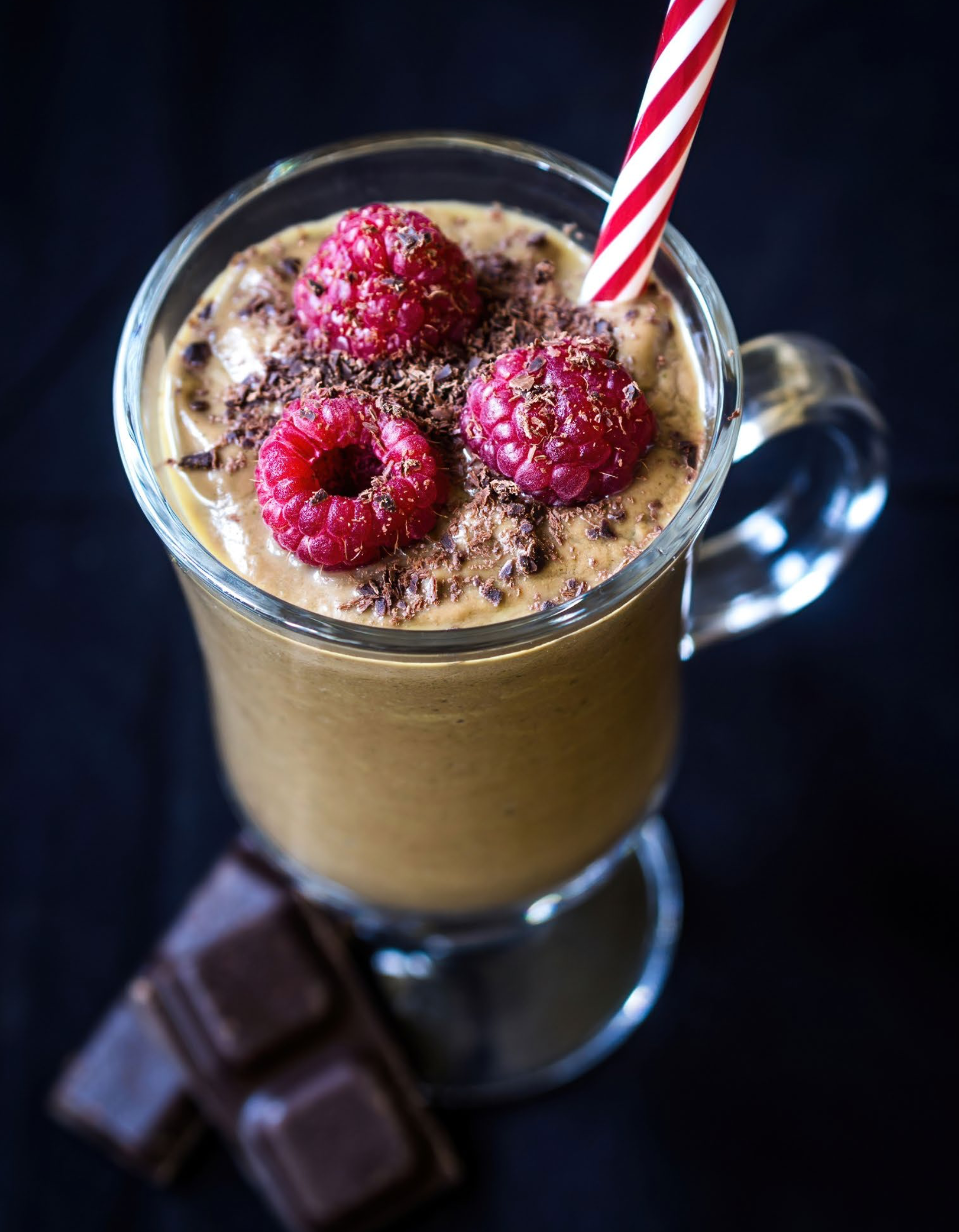 CHOCOLATE RASPBERRY SHAKE