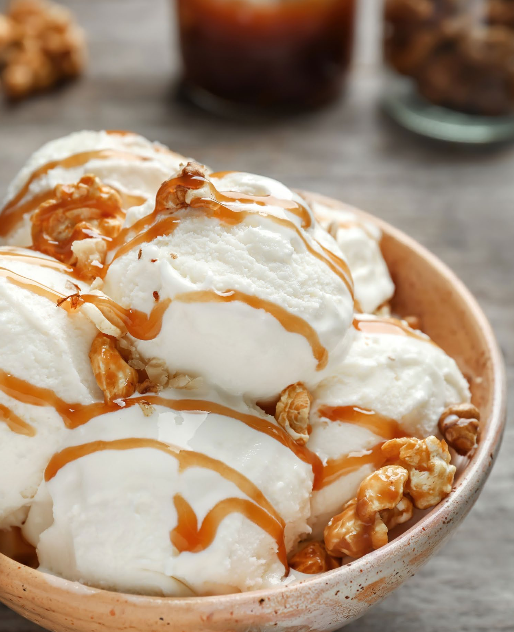 SALTY CARAMEL POPCORN ICE CREAM