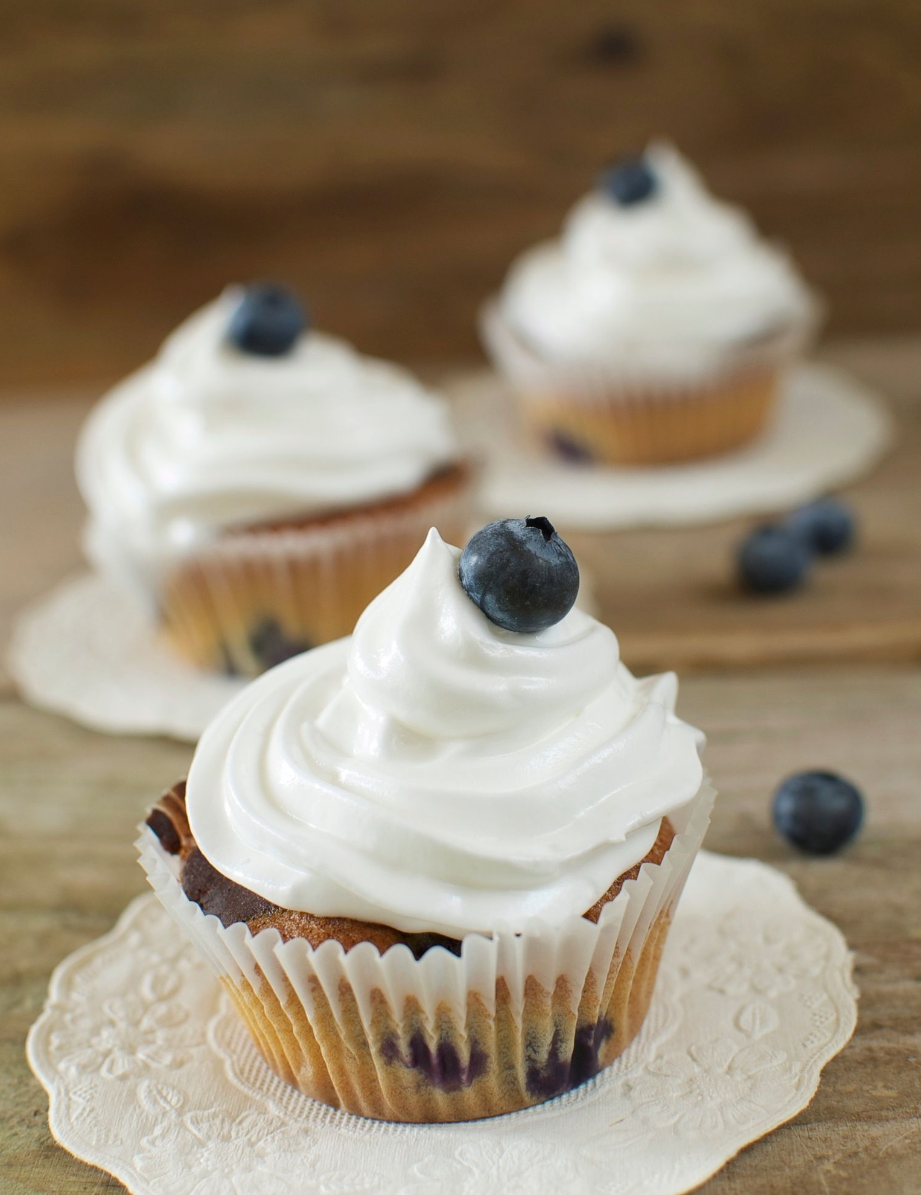 BLUEBERRY CUPCAKES