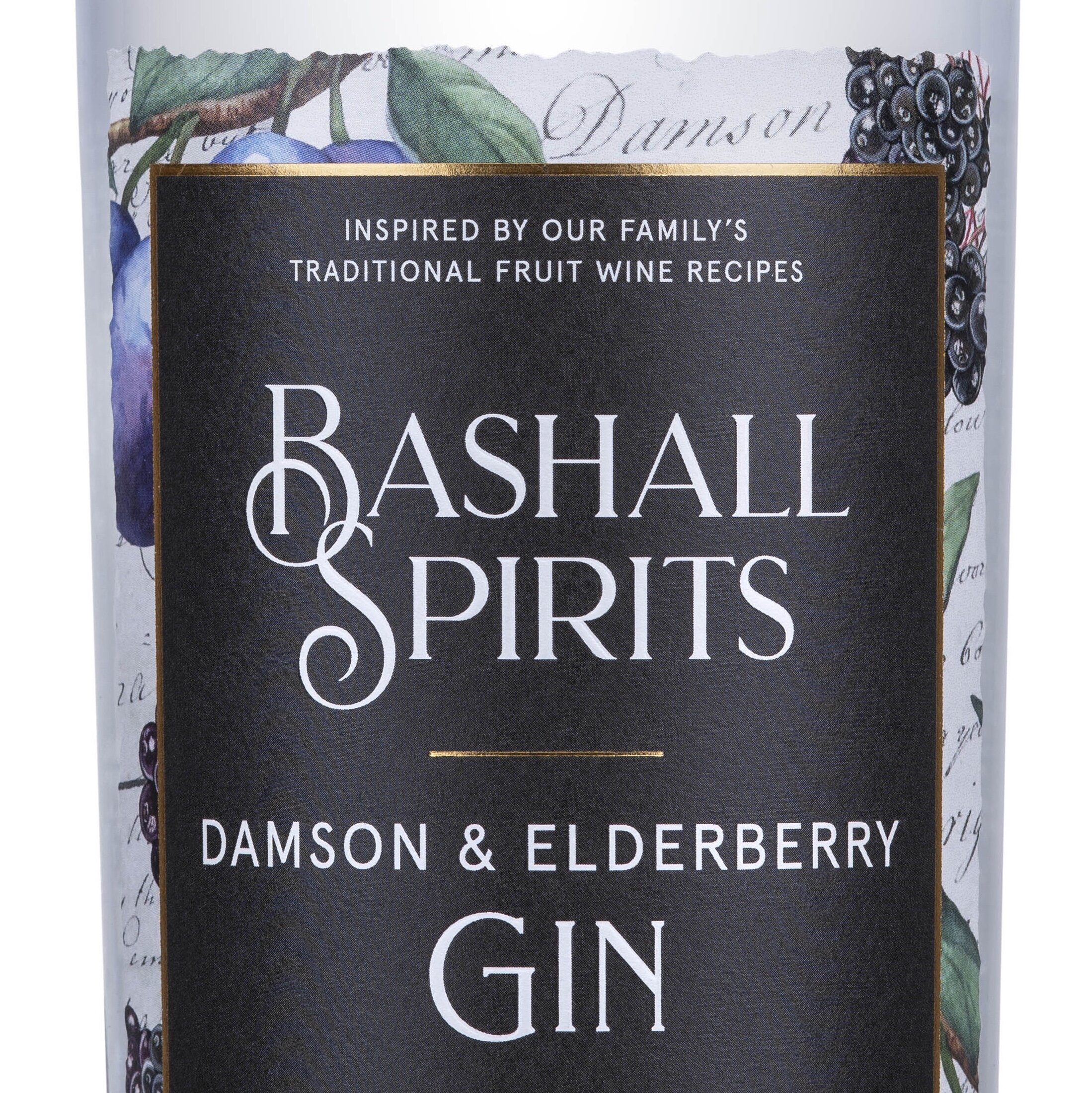 Damson & Elderberry Gin 70cl 40 ABV — Bashall Spirits