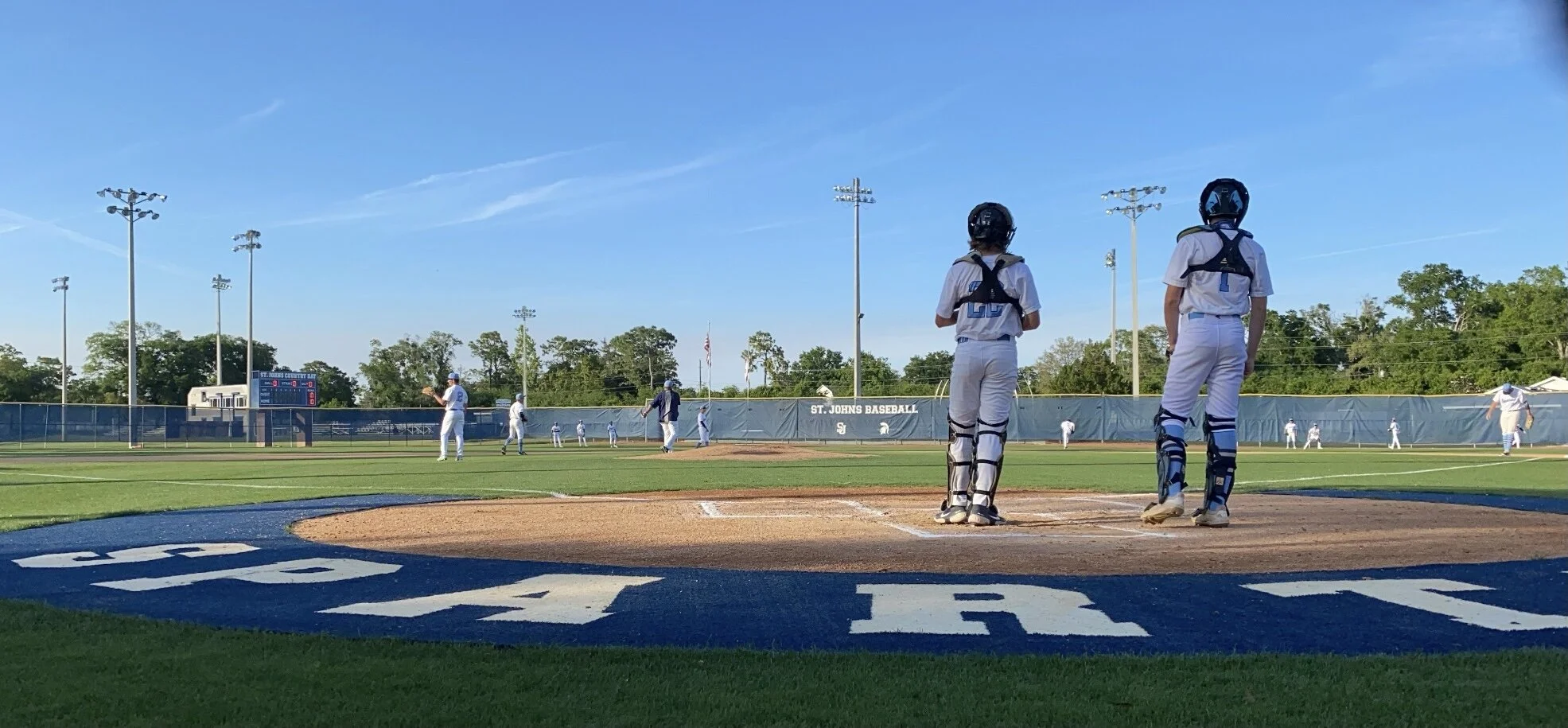 Spartans Club Five Homers in Mercy Rule Win to Advance to District Championship