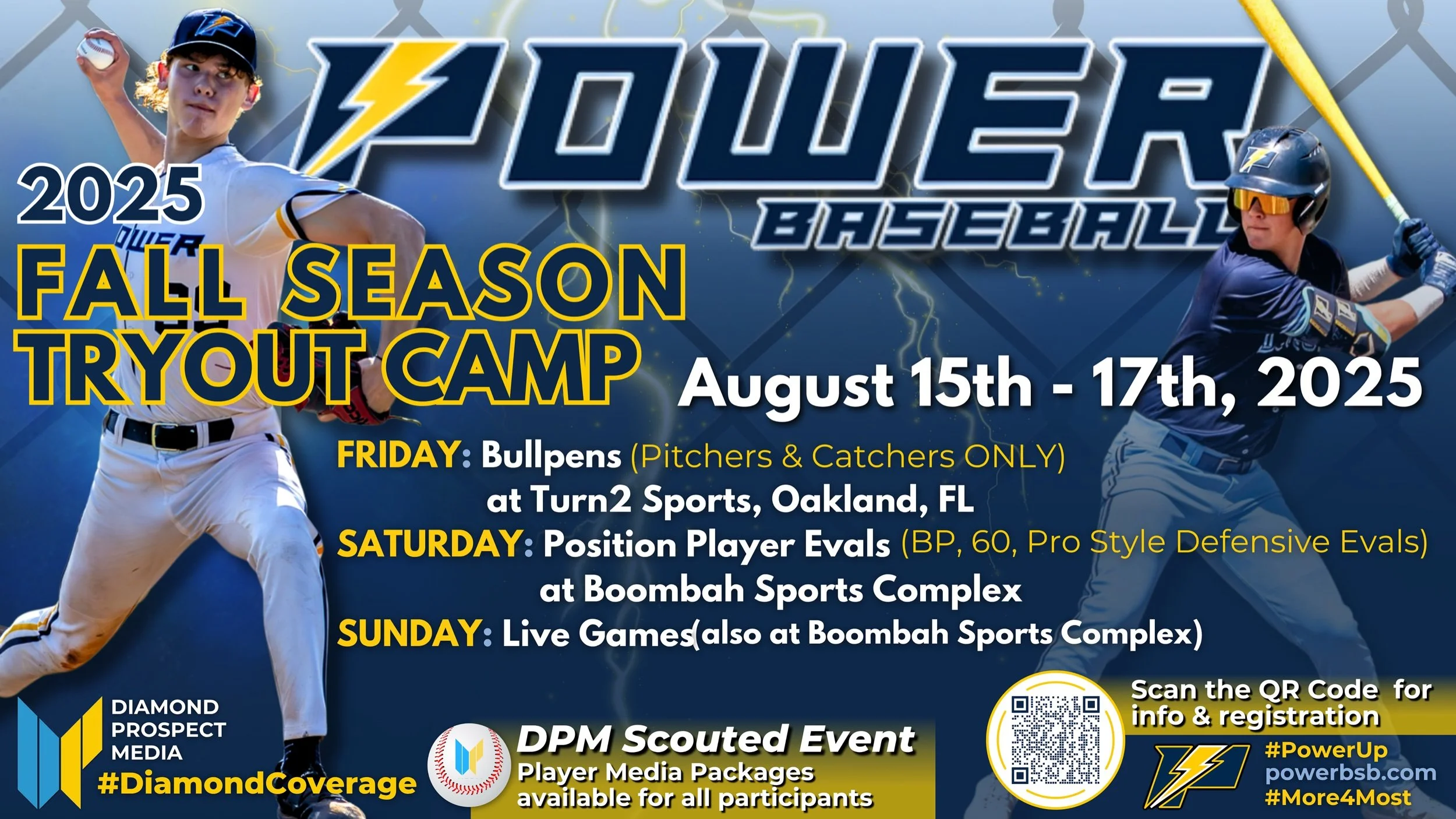 Power Baseball 2025 Fall Season Tryout Camp Standouts Part 1