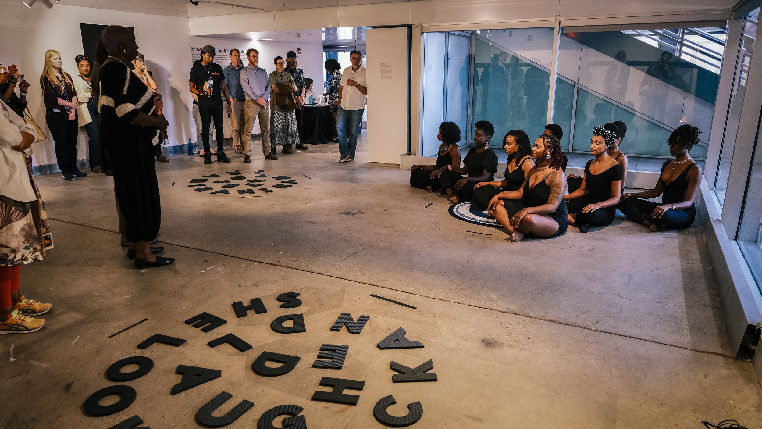 don't remove the kinks from your hair, remove them from your brain - i found myself in the mountains - performance, CU Denver Experience Gallery (2023)