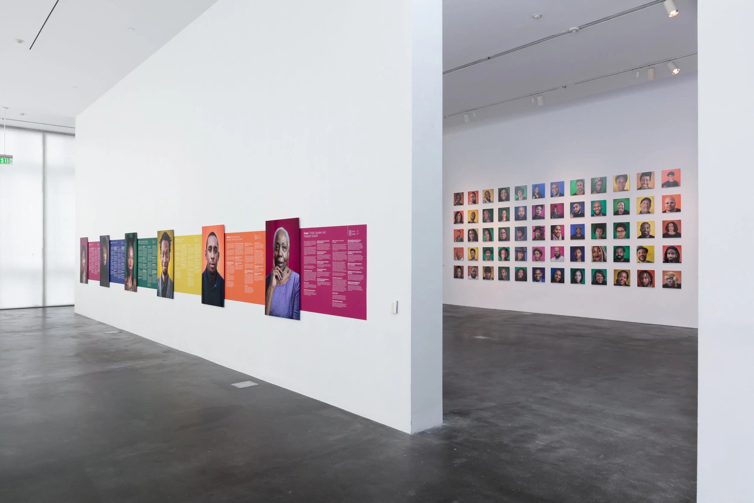 Black in Denver, installation view - The Museum of Contemporary Art in Denver (2021)