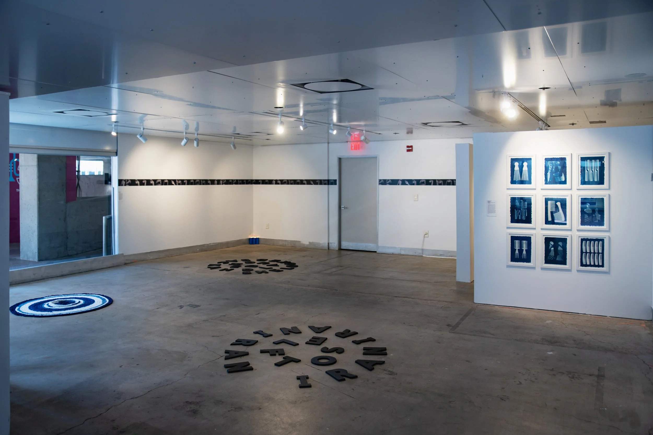 i found myself in the mountains, installation view - CU Denver (2023)