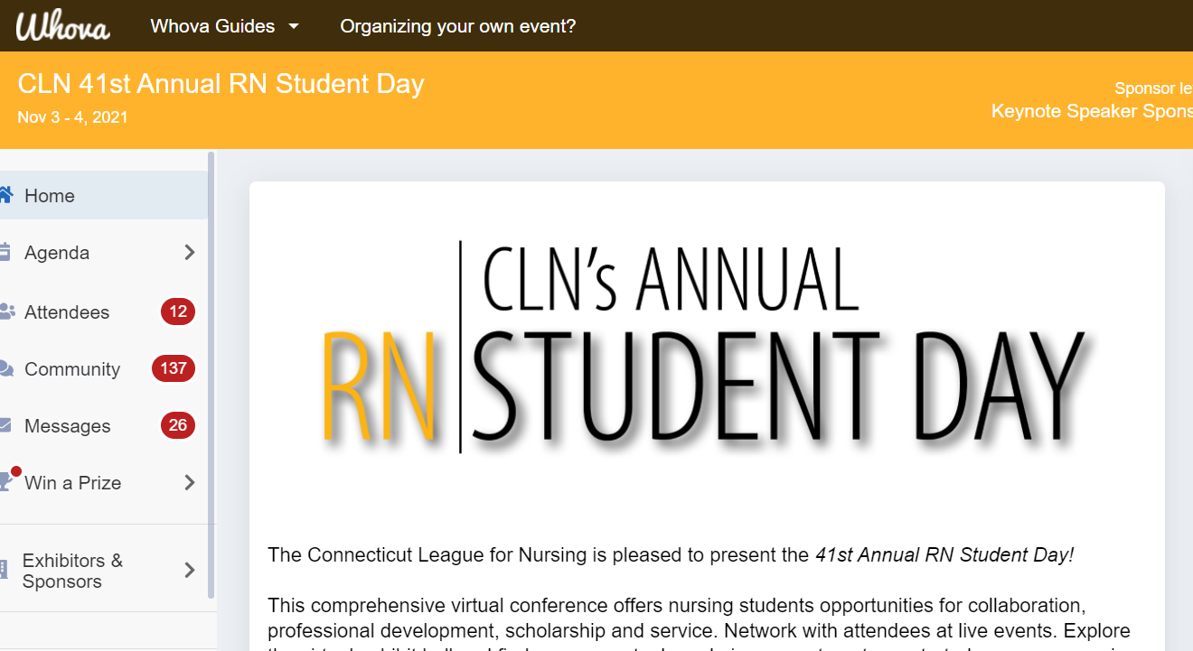 CT League of Nursing RN Student Day