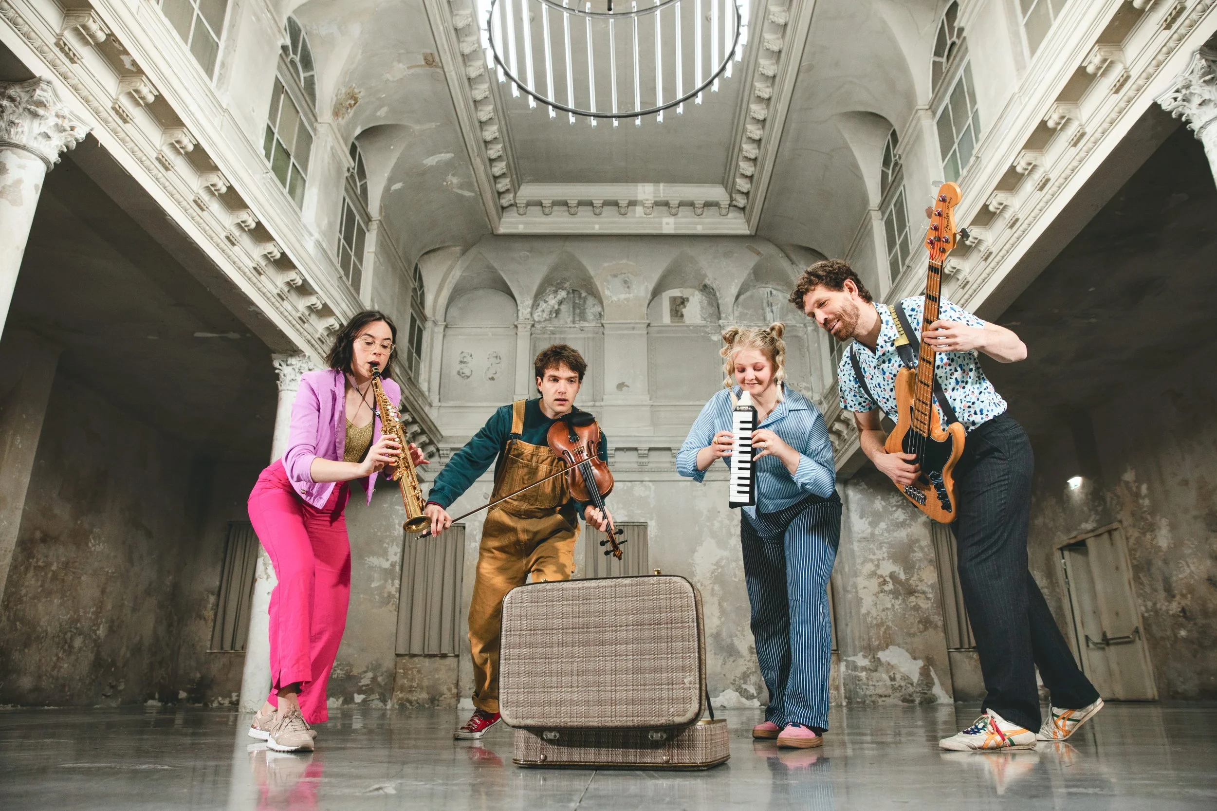 Das Gedankenreiseorchester packt aus