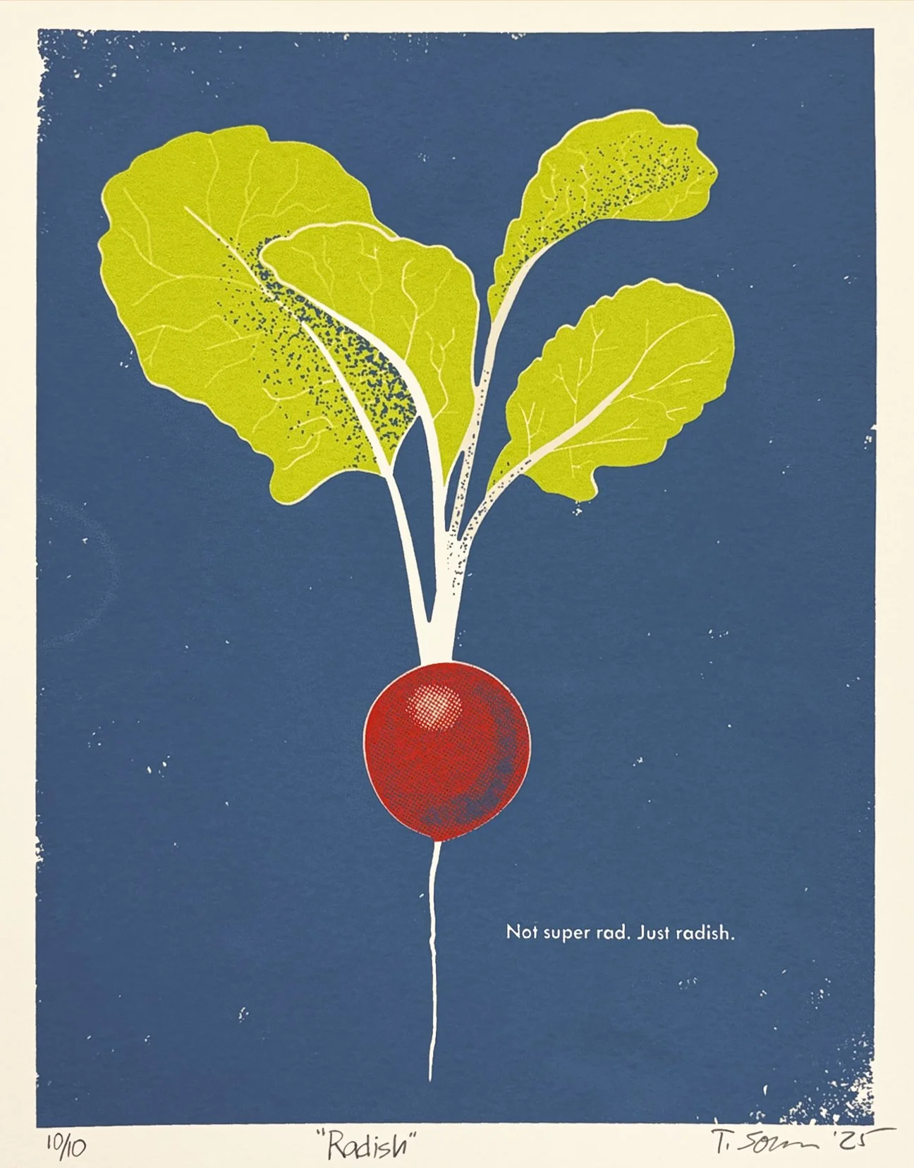 Not really rad. Just radish.