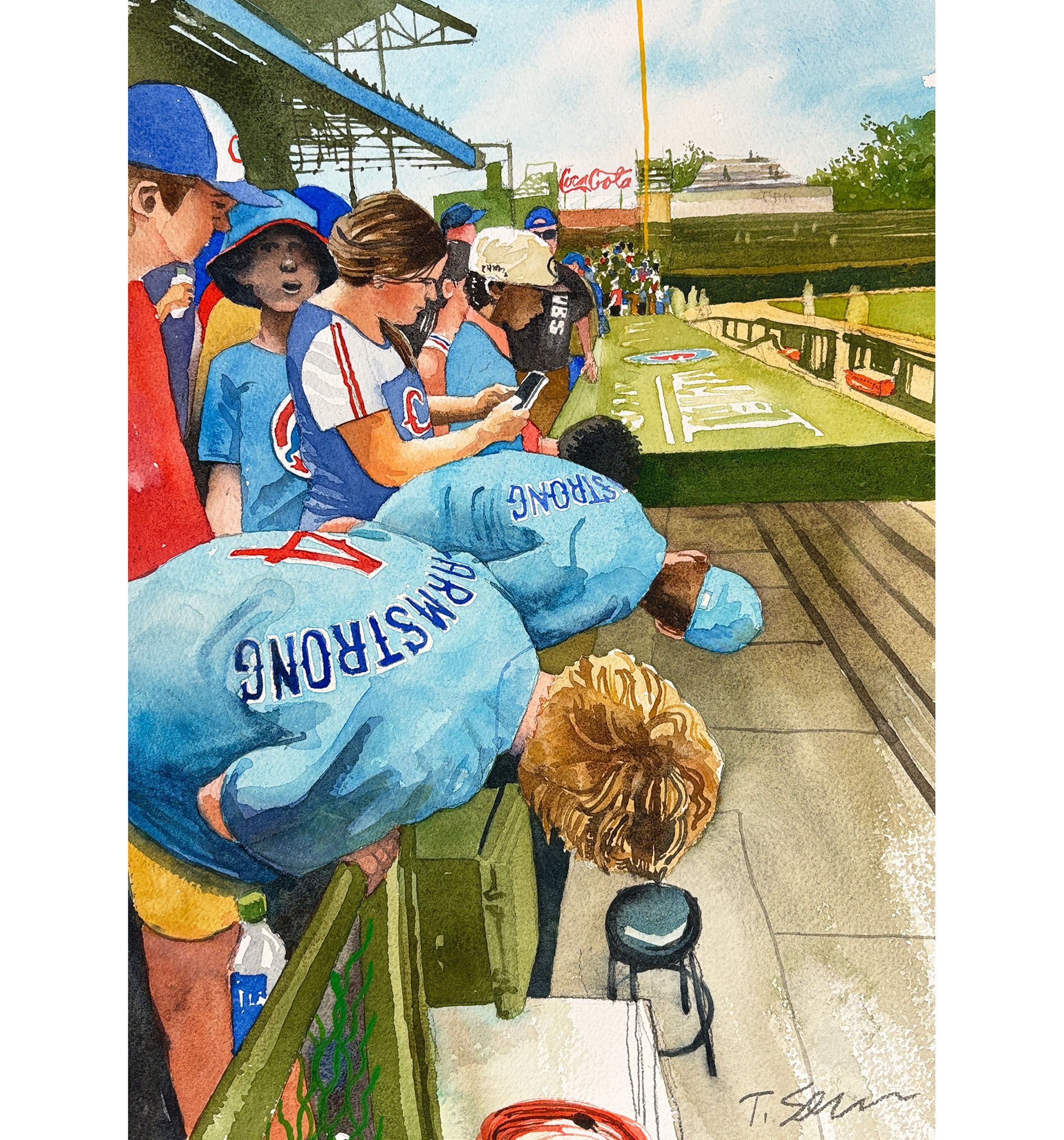 Every kid want's PCA's autograph