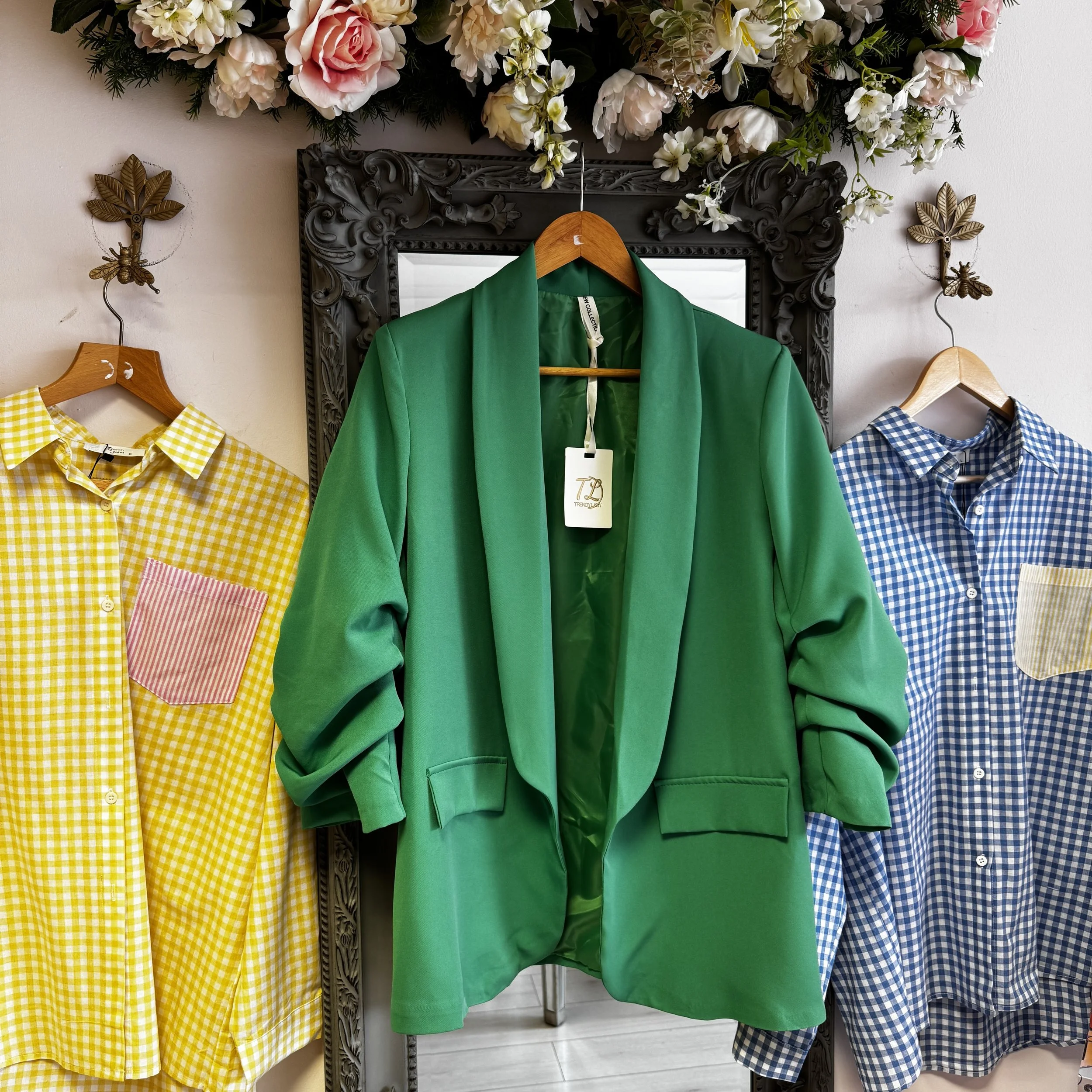 Rowan Jade Green Blazer