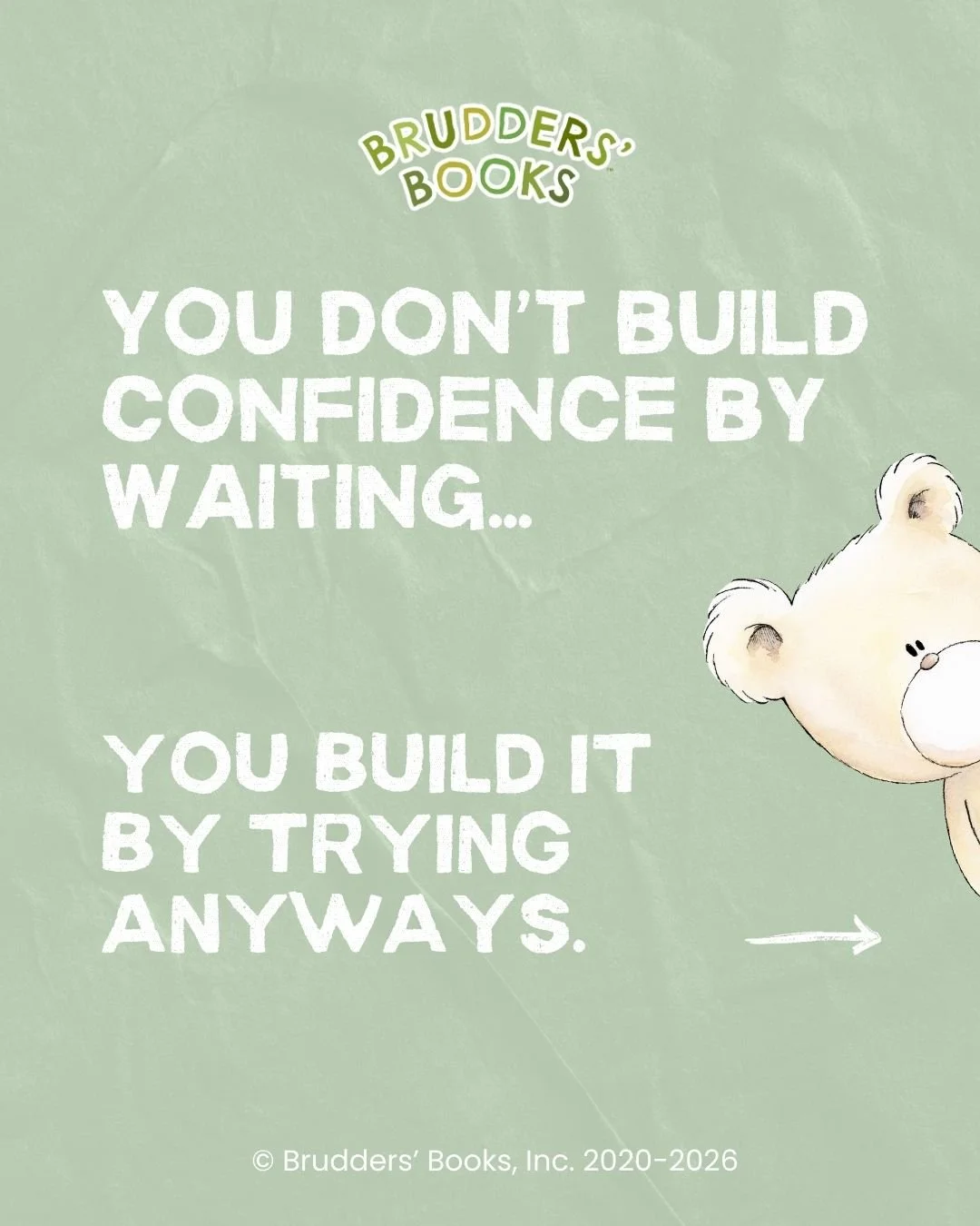 Amen! 🙏 We get stronger each time we try. 💪 Our greatest prayer is that each child feels confident in who they are and the goals and dreams they have.❤️ Because we believe that if it came into your heart, then it is written, and all you have to do 