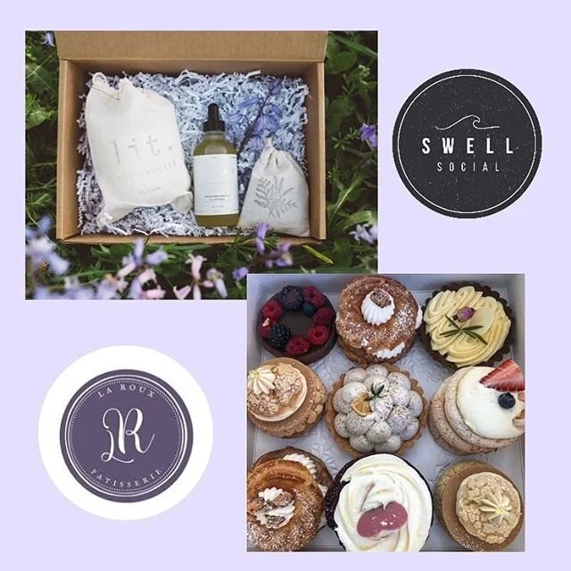 #mentalhealthweek DAY 7: The last day of mental health week happens to fall on #mothersday 💜 participate in our daily challenge to win a self-care focused gift from La Roux Patisserie (some sweet treats!) or Swell Market (candles and body oil anyone