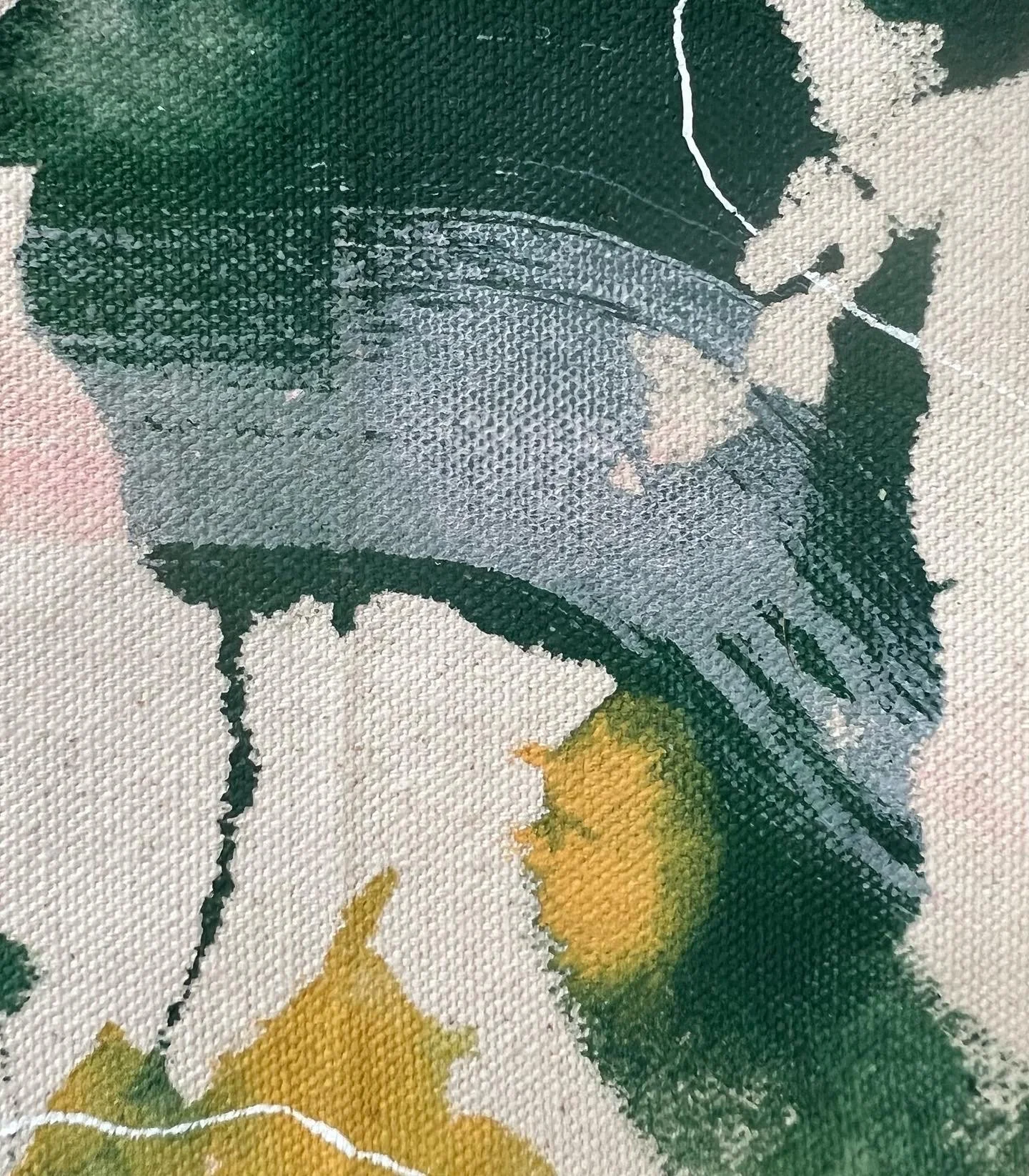  4x6 // mixed media on raw canvas   $20 