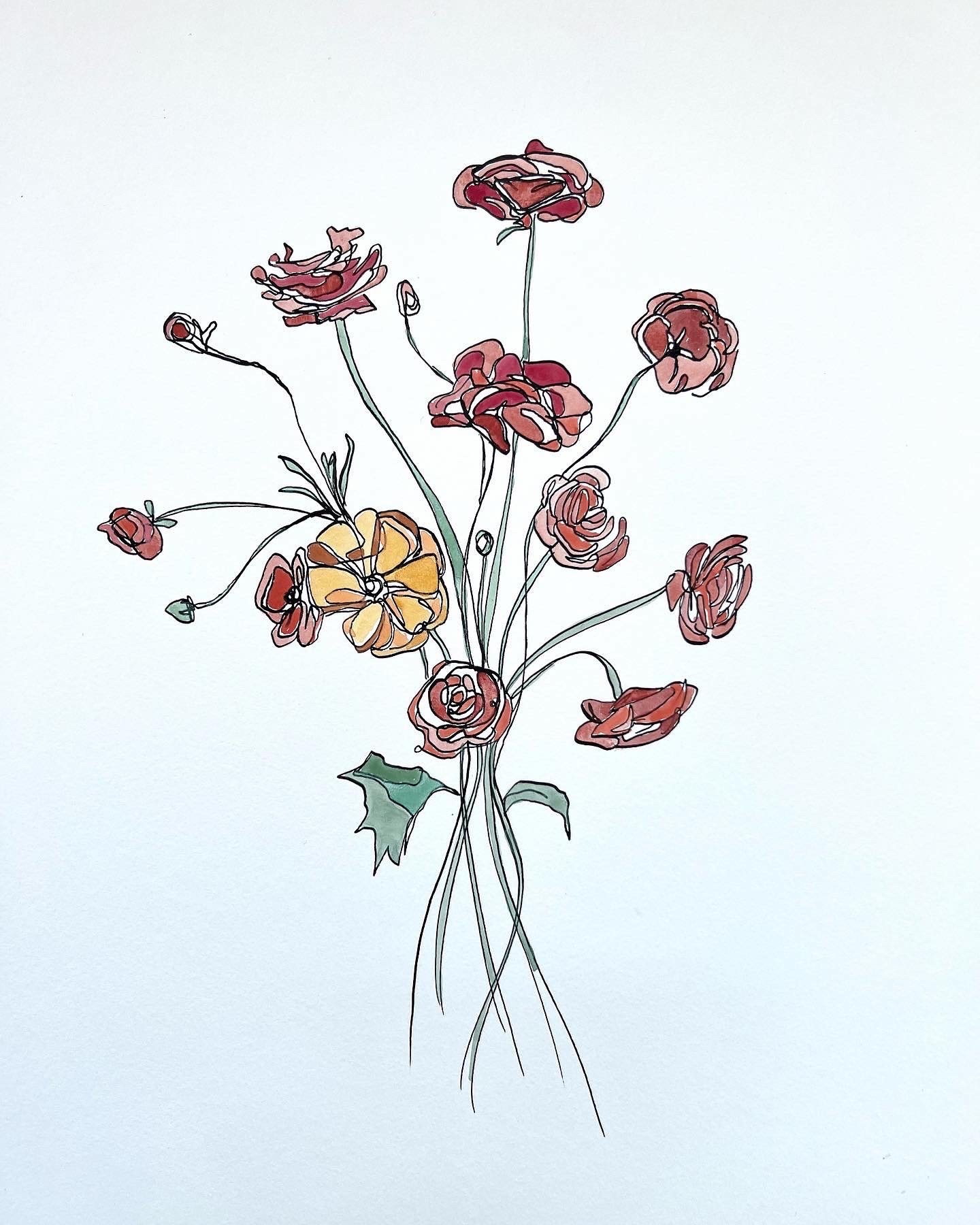 11x14 // ink & watercolor on paper 