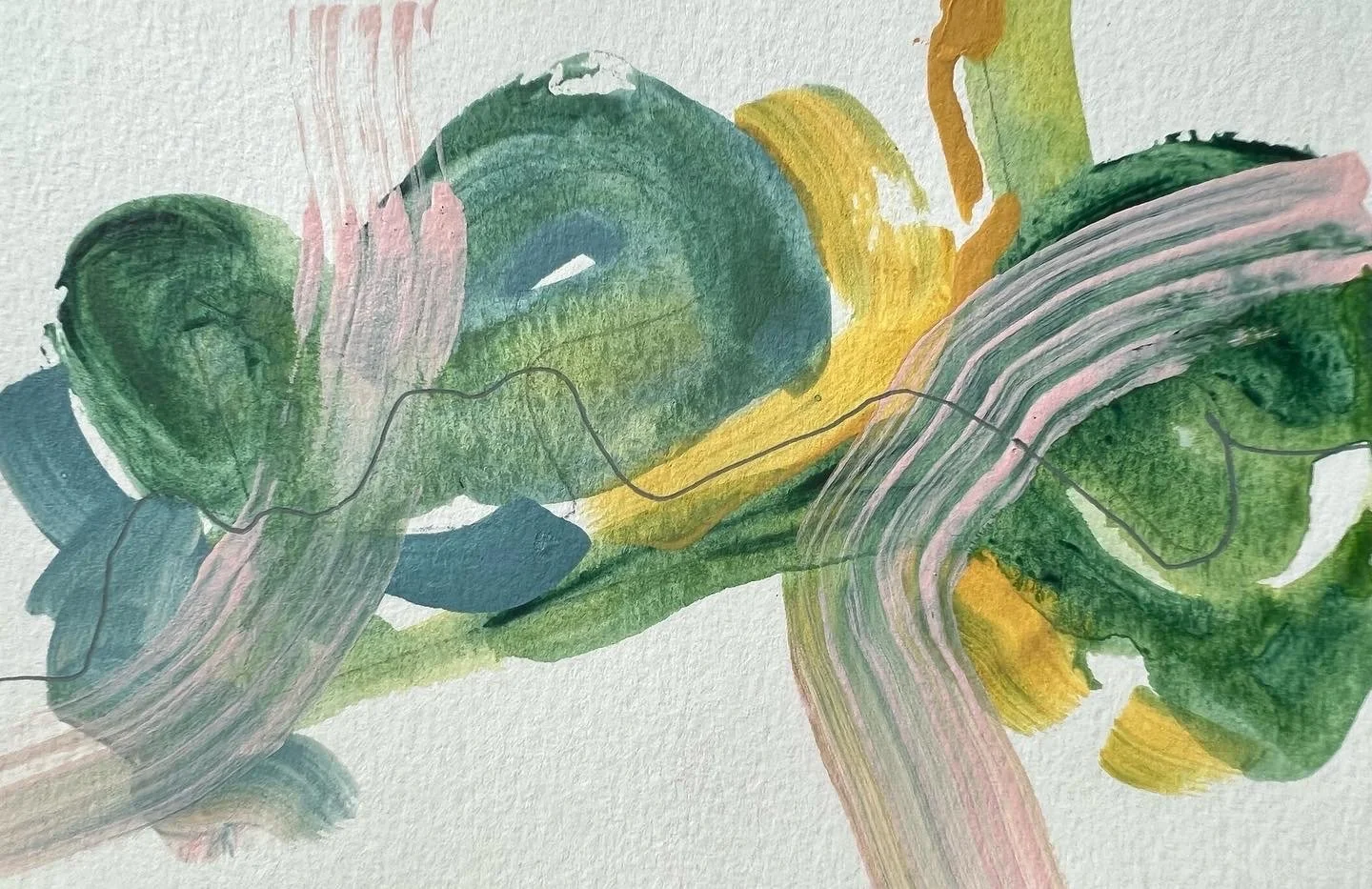  4x6 // mixed media on paper  