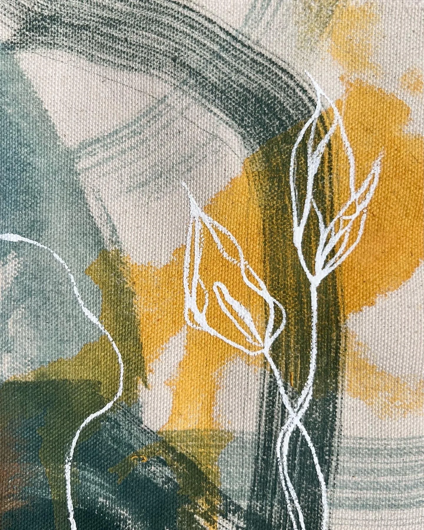  5x7 // mixed media on raw canvas