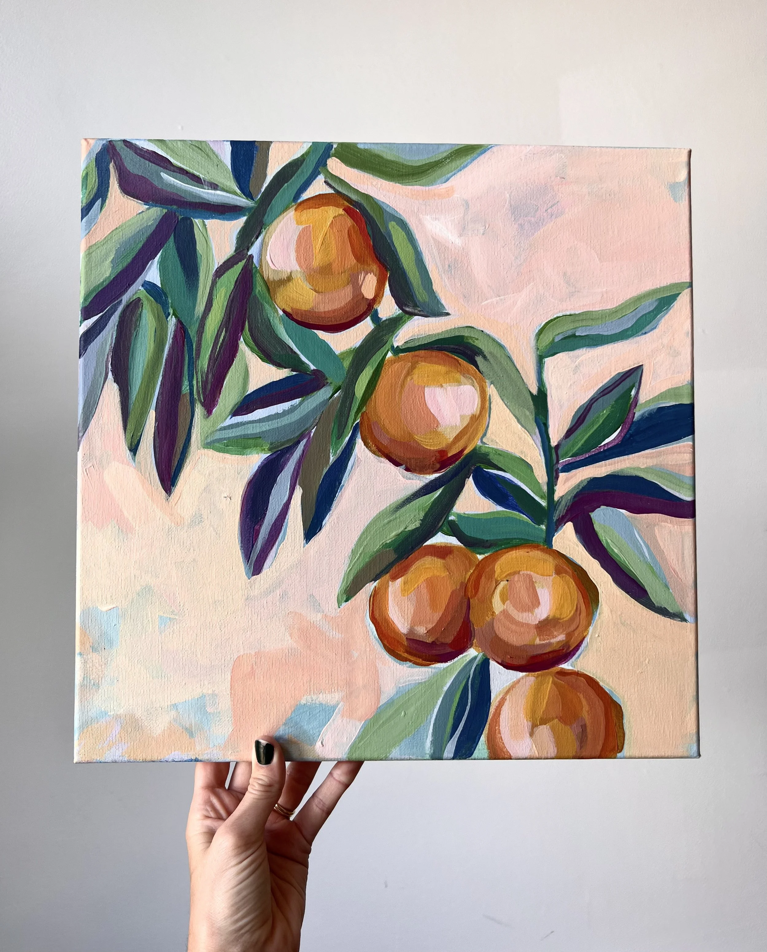  16x16 // acrylic on canvas   $200 