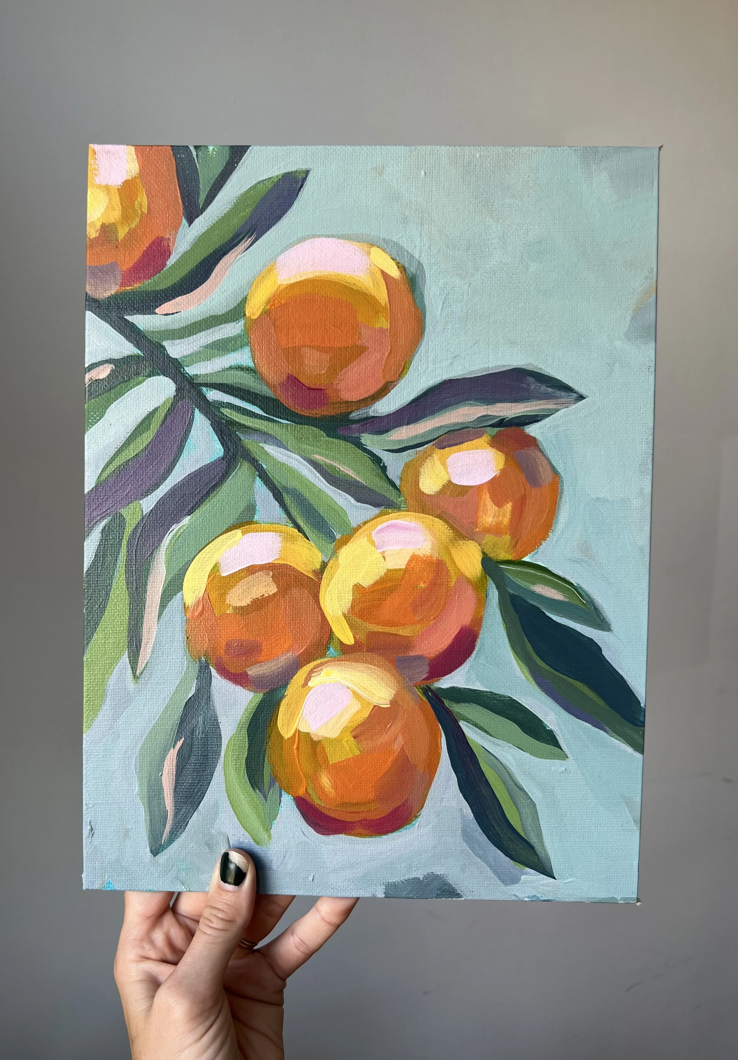  9x12 // acrylic on canvas panel  SOLD 