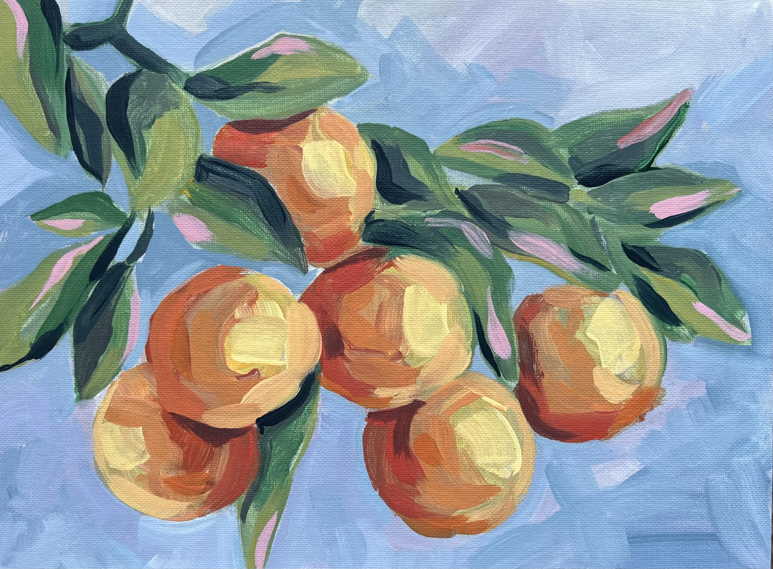  9x12 // acrylic on canvas   SOLD 