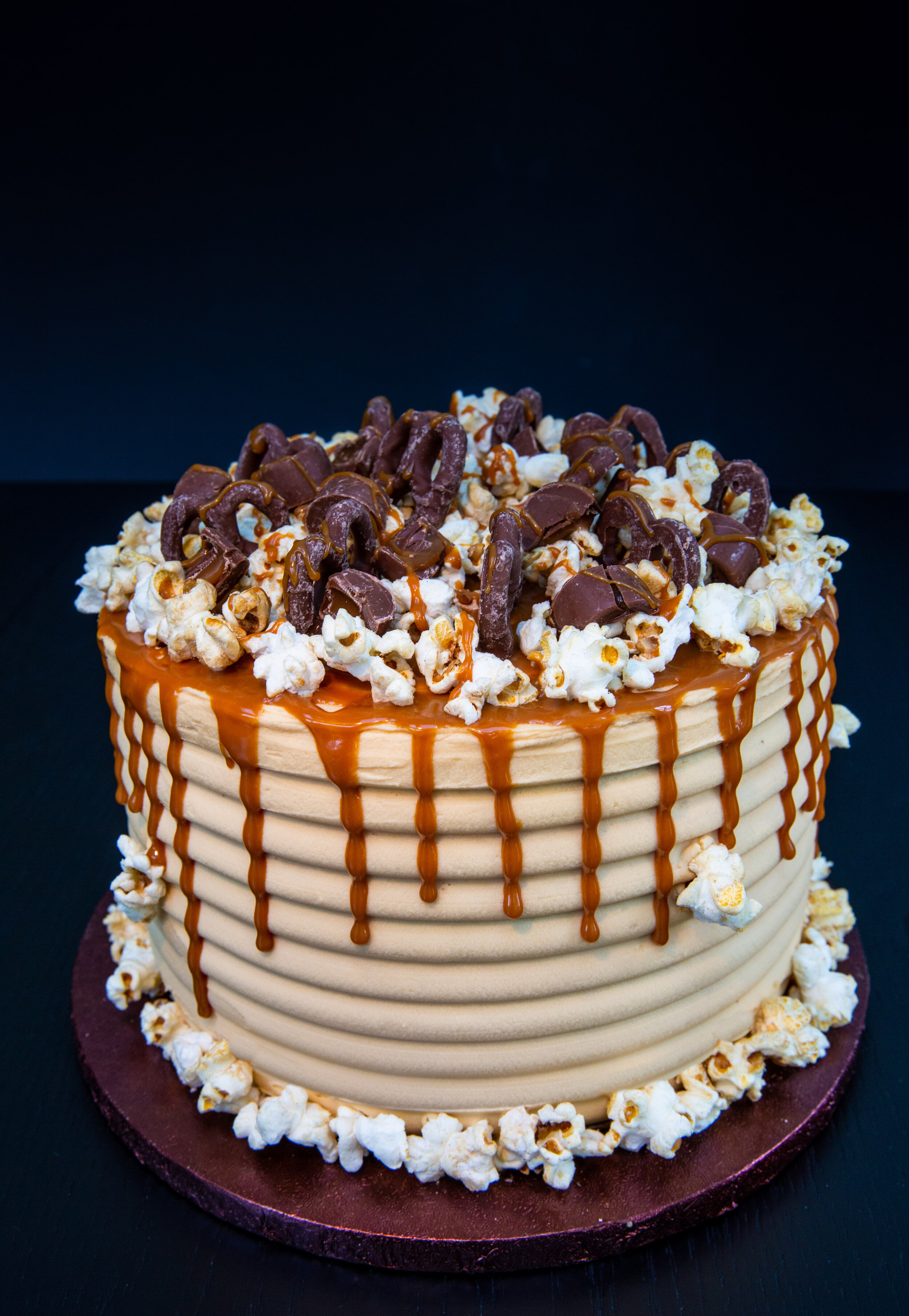 Toffee Drip Birthday Cake