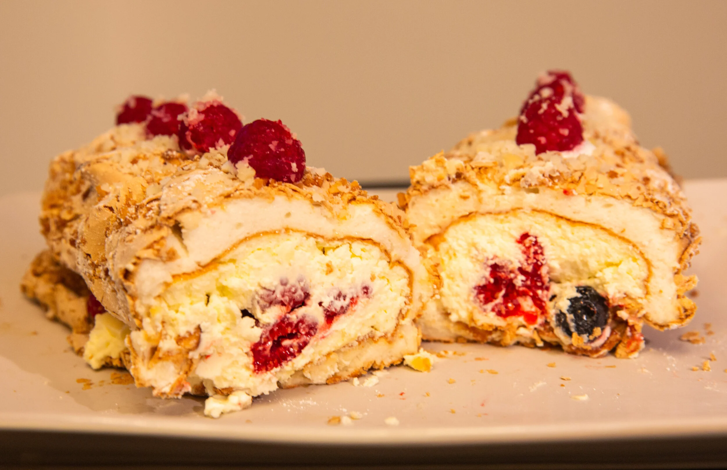 Eton Mess Roulade