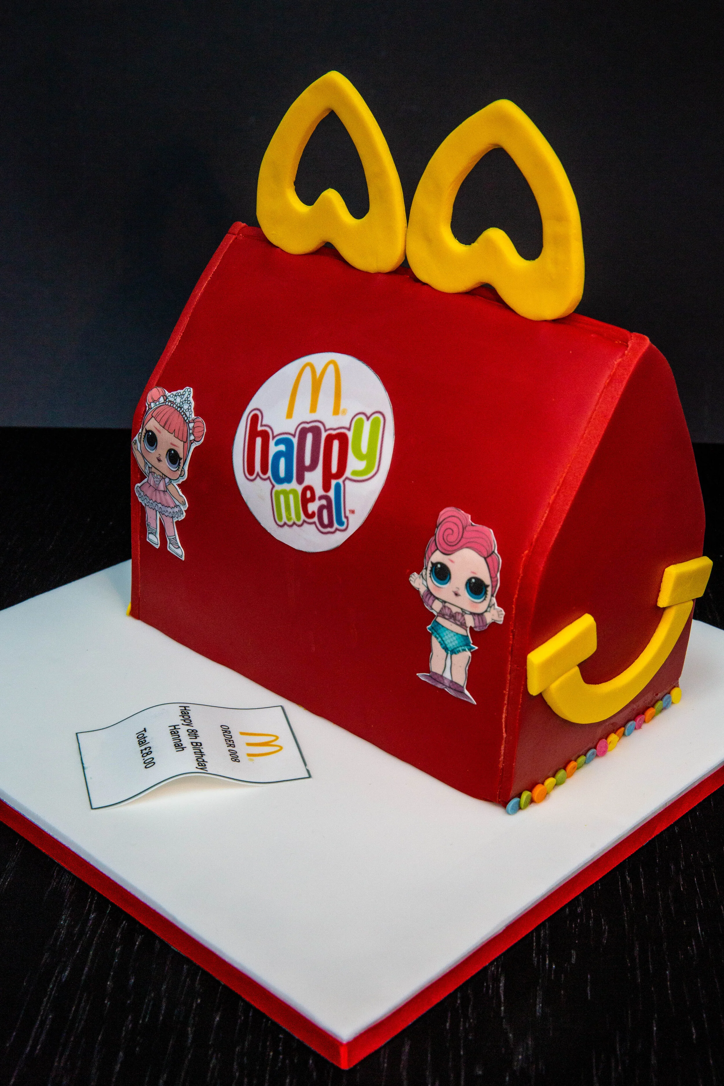 McHappy Meal Themed Birthday Cake