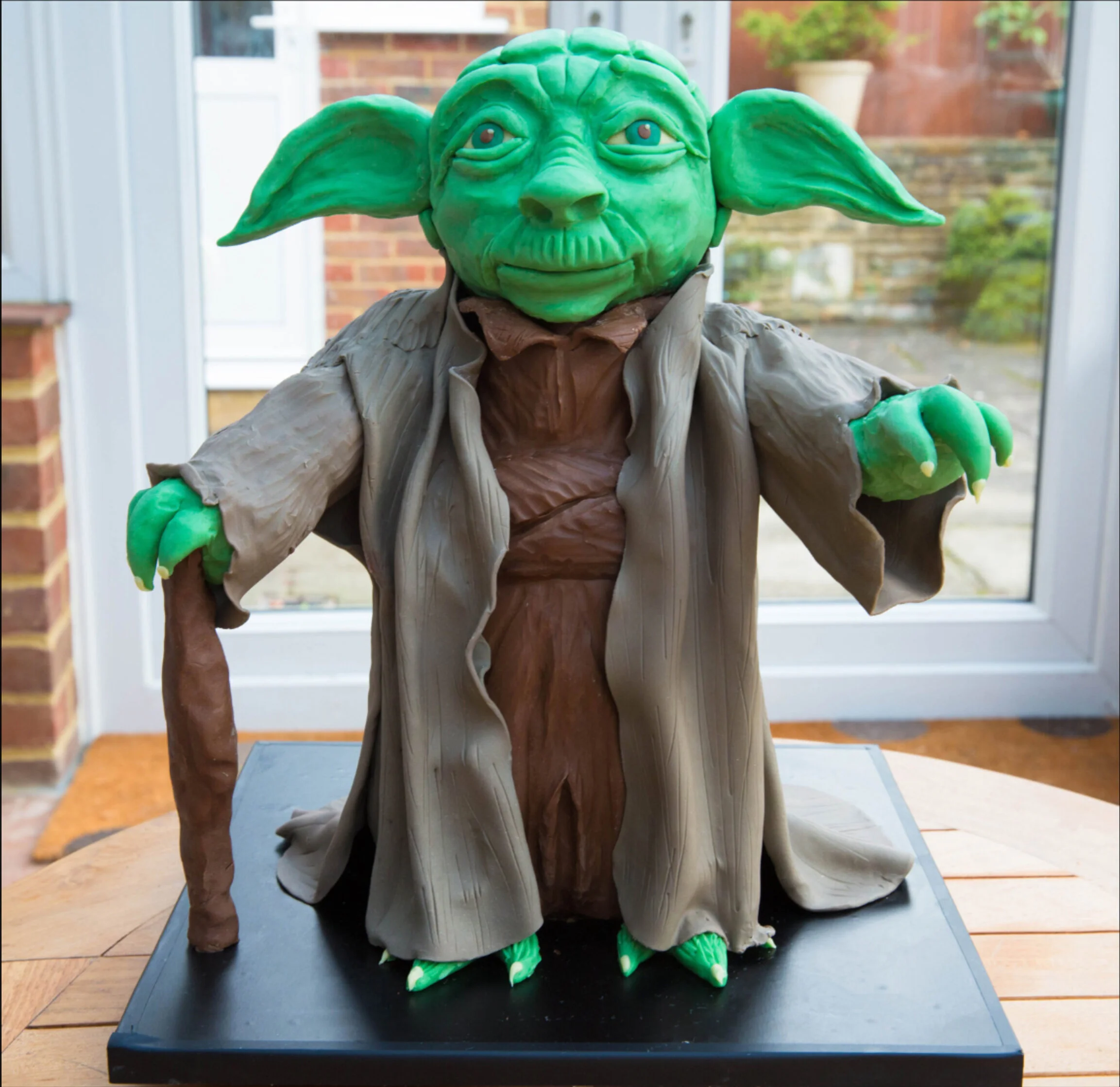 Yoda Birthday Cake