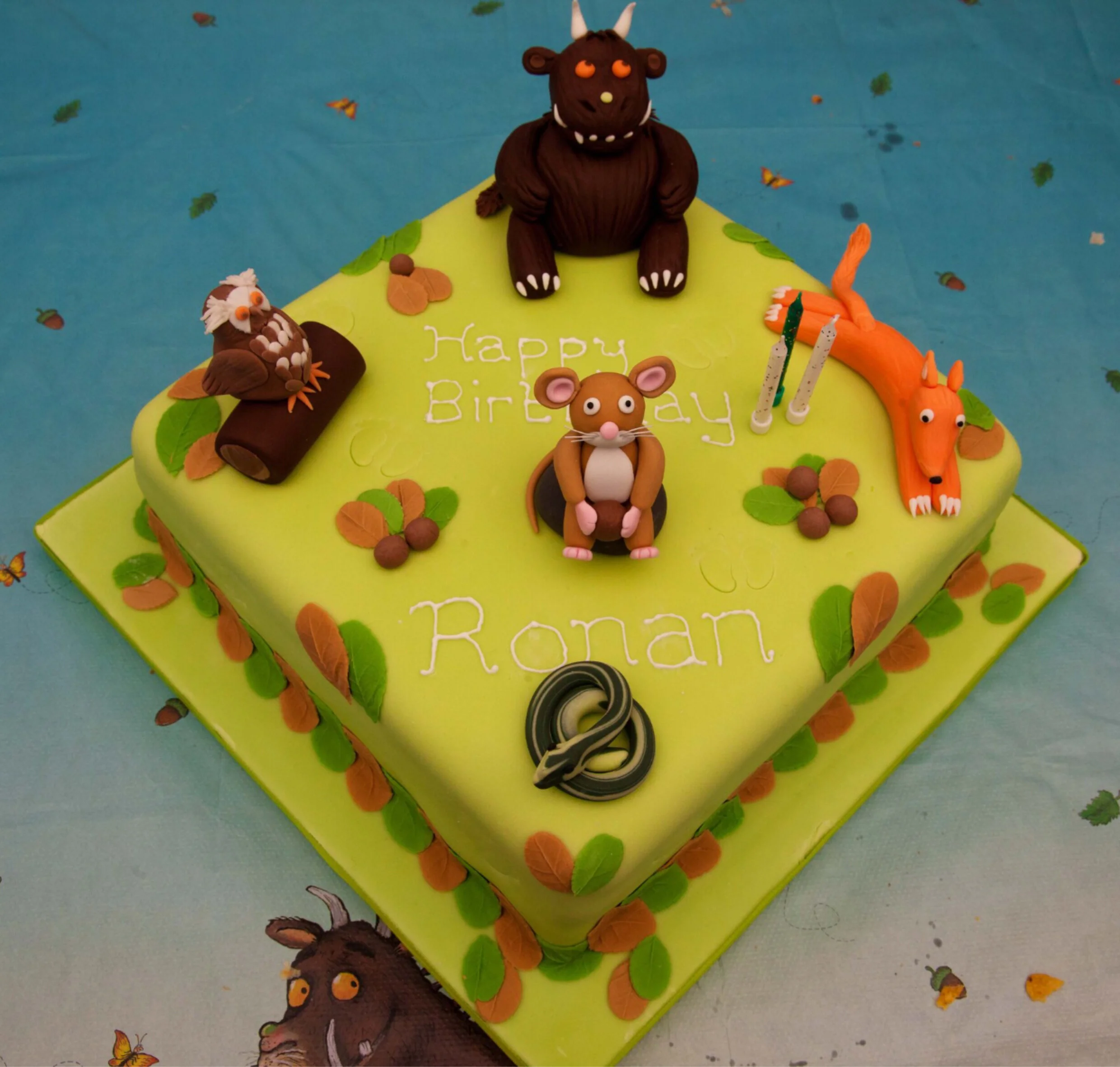 Gruffalo Birthday Cake