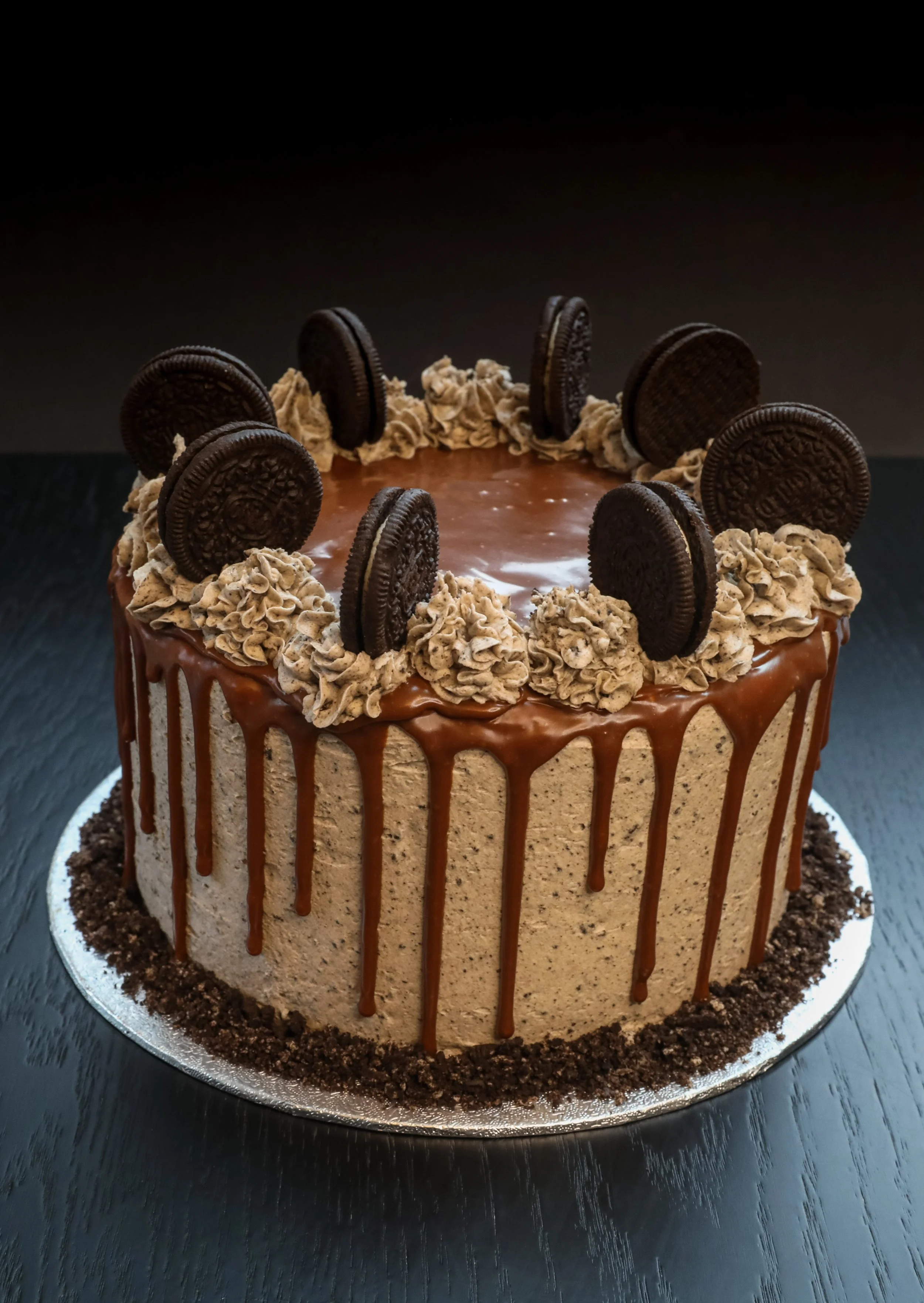 Oreo Drip Birthday Cake