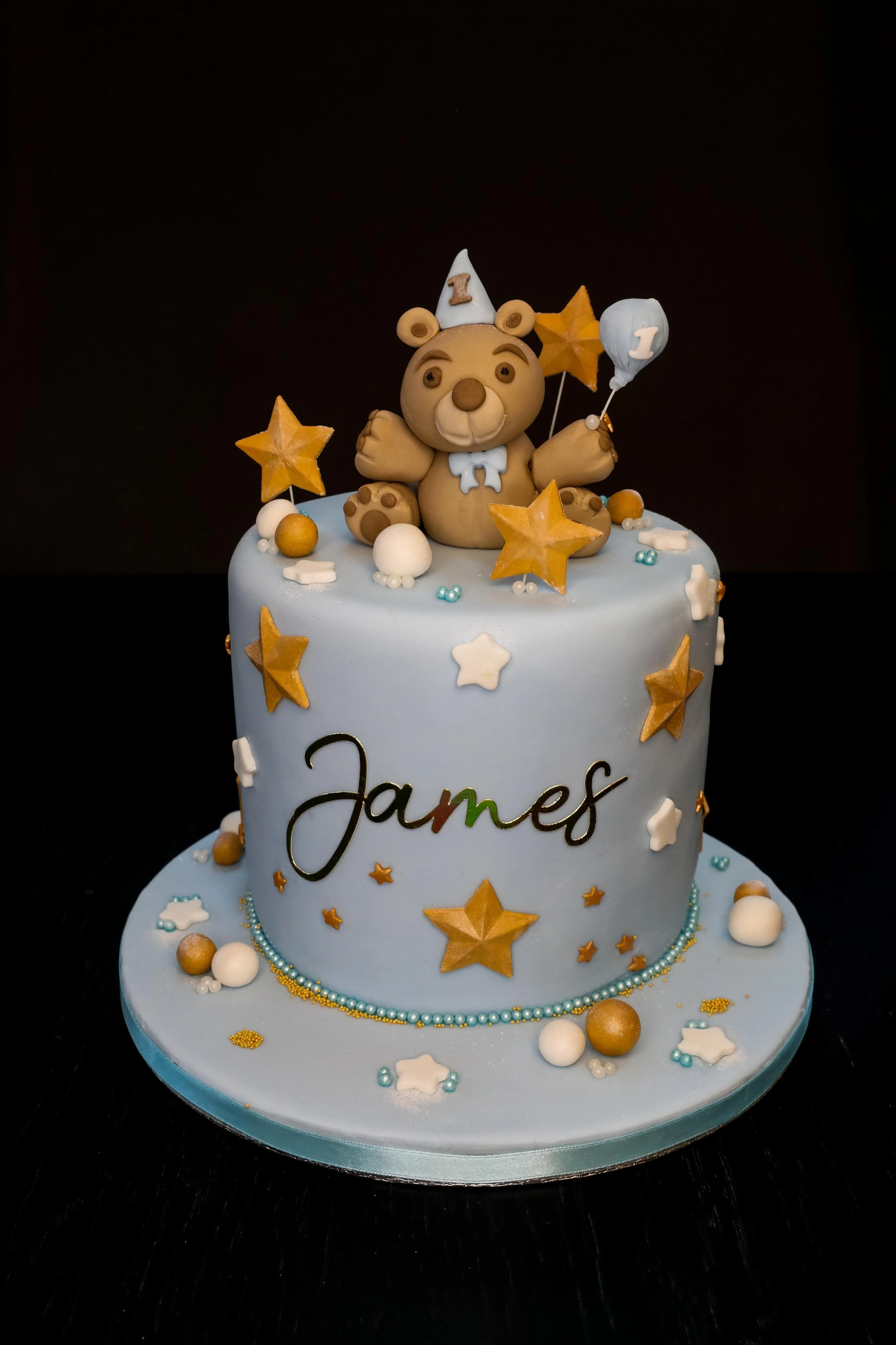 Teddy Bear Birthday Cake