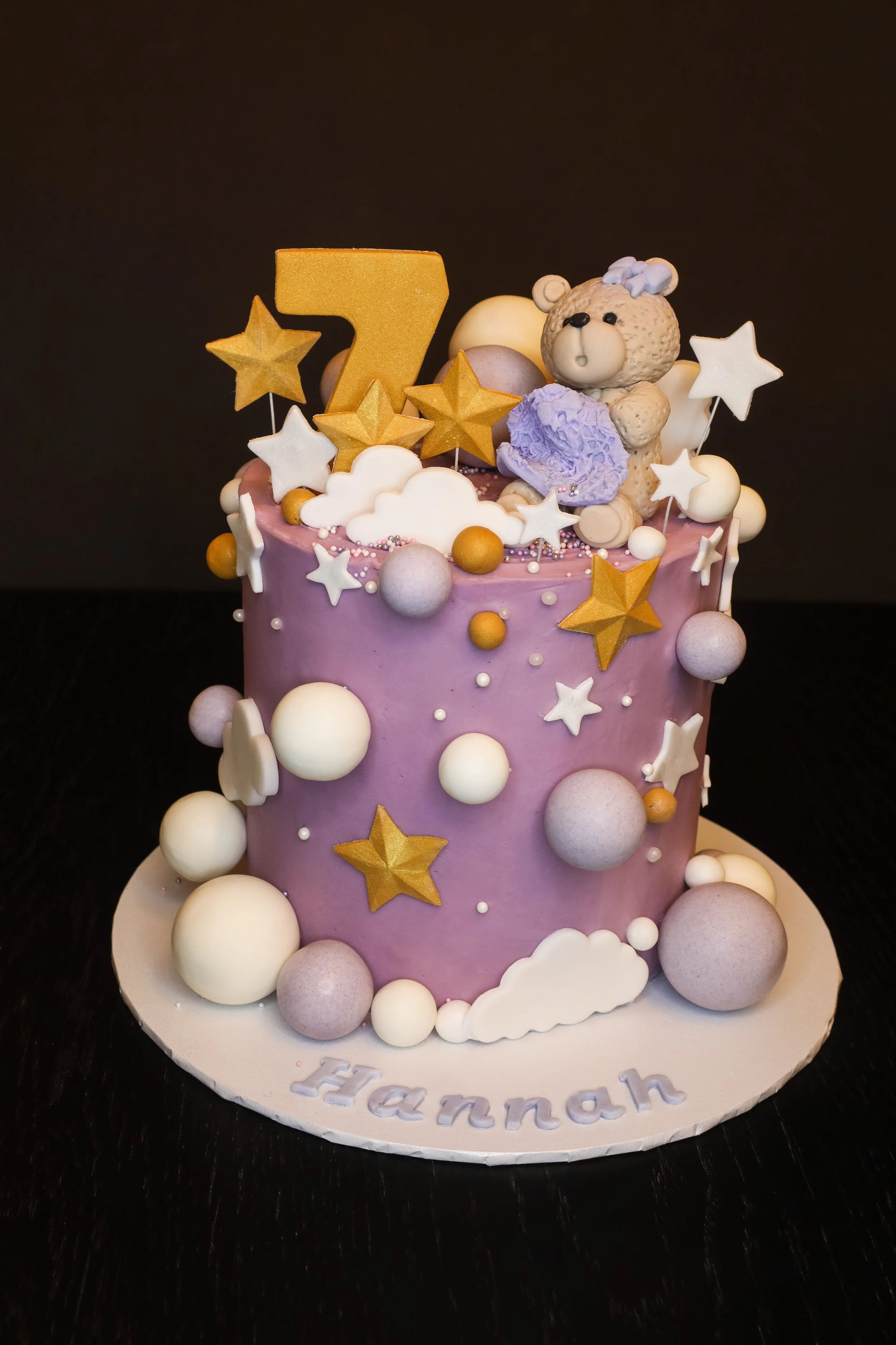 Teddy Bear Themed Birthday Cake