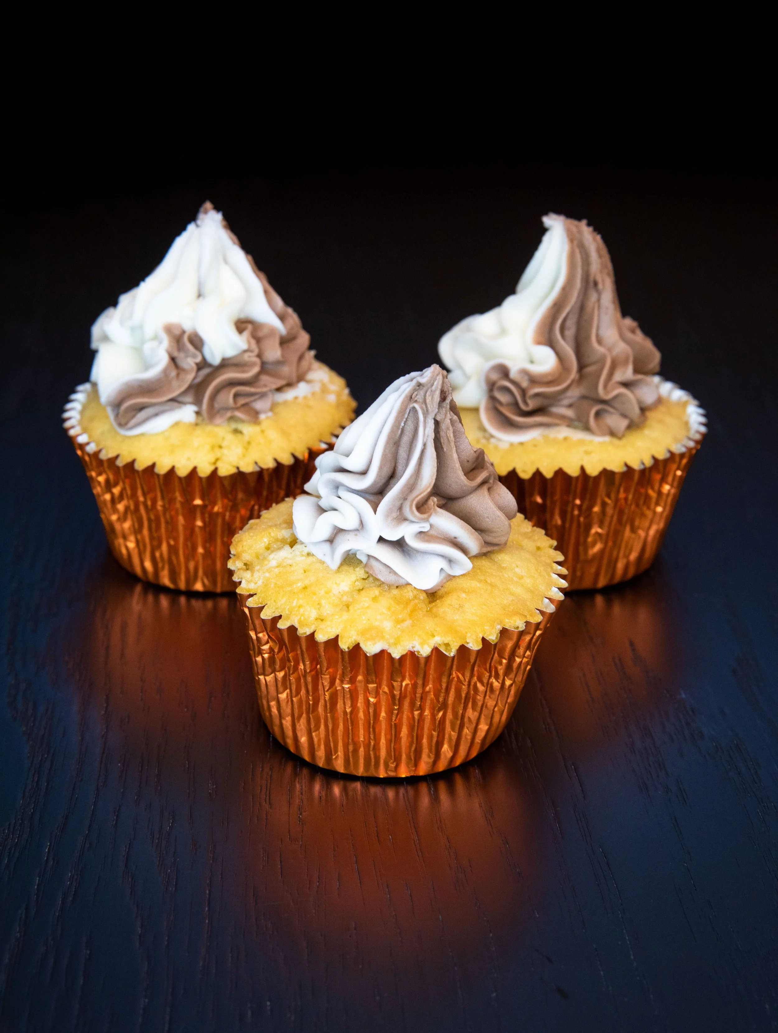 Vanilla Ferrero Rocher Cup Cakes
