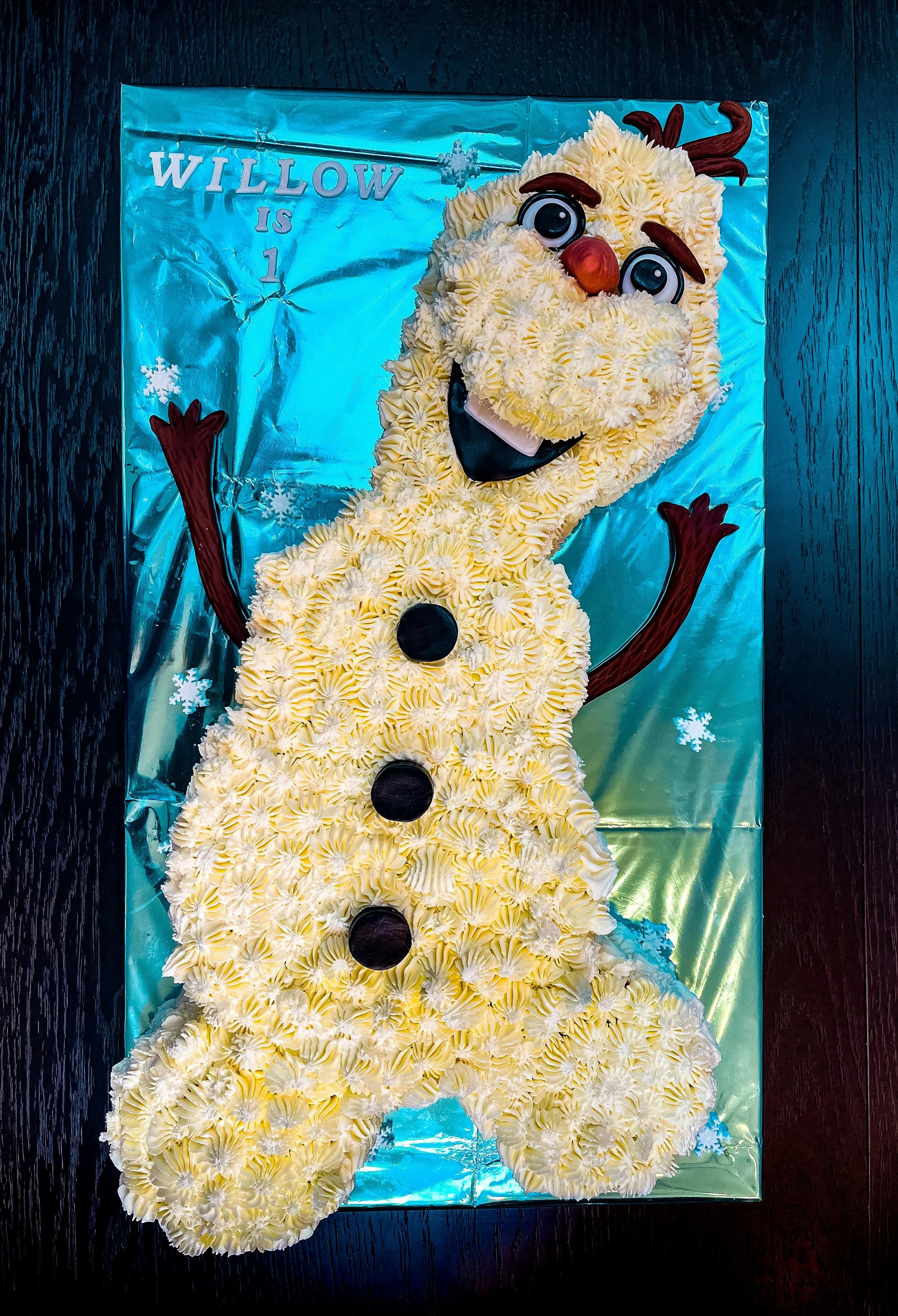 Olaf Birthday Cake