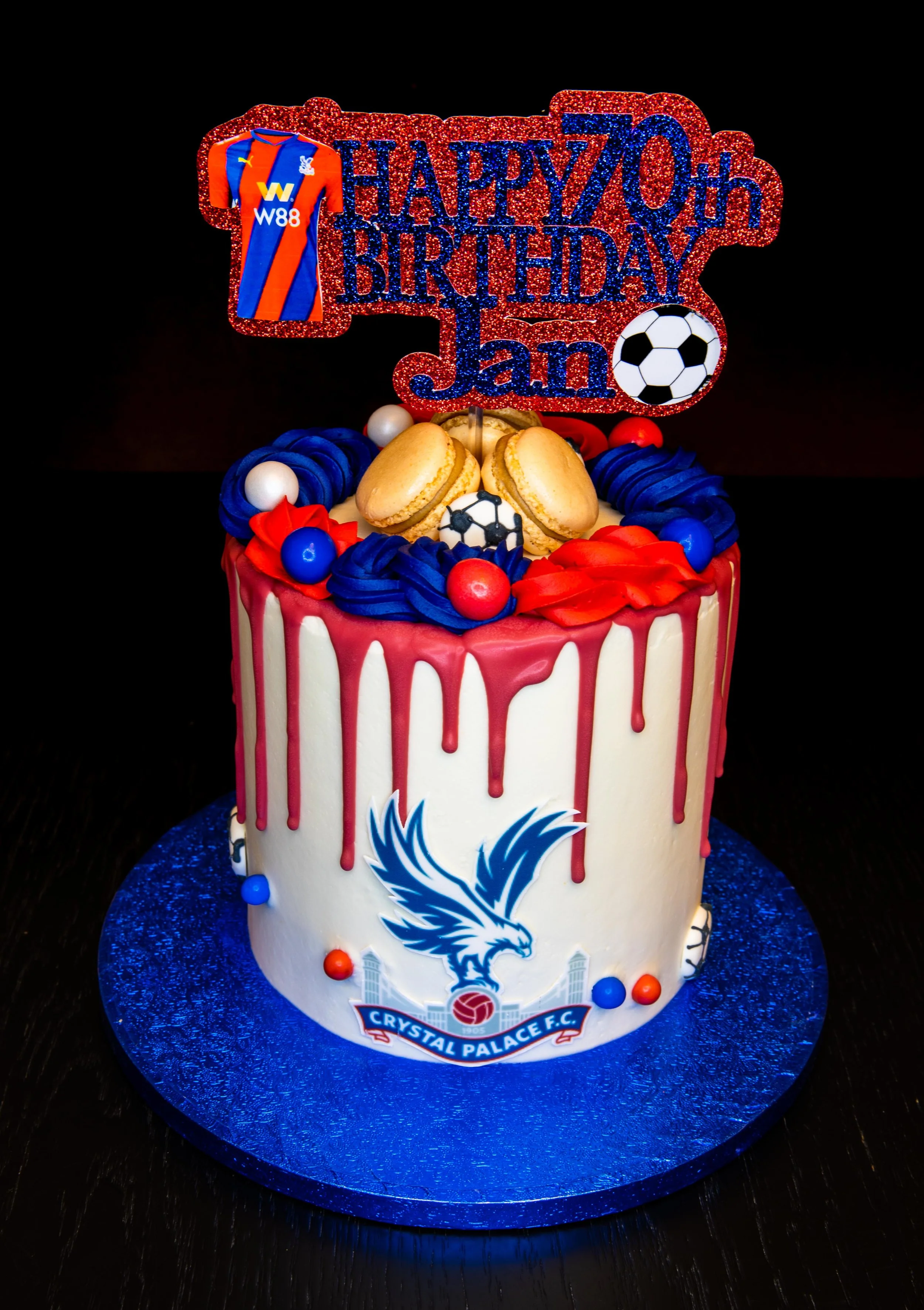 Crystal Palace Themed Birthday Cake I