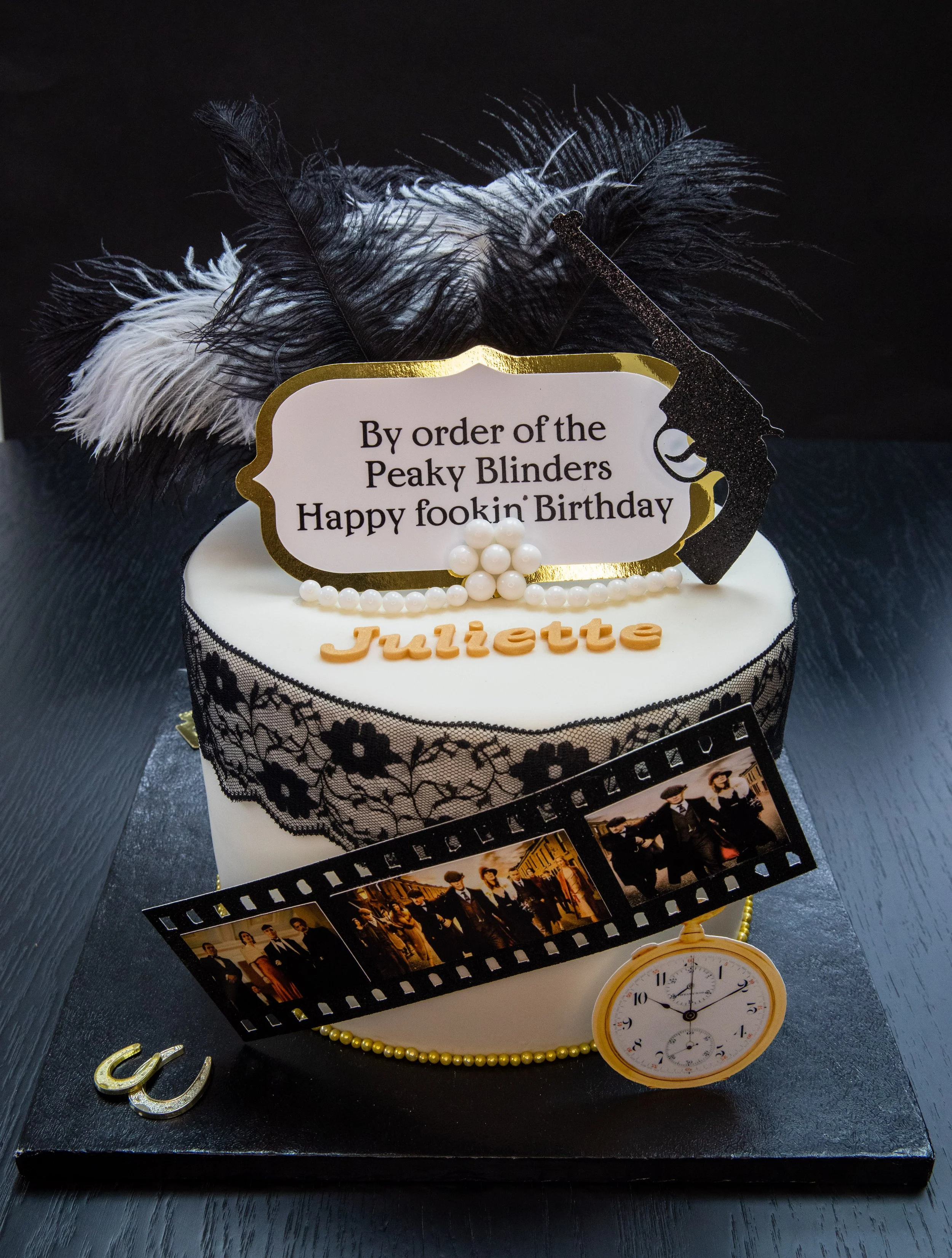 Peaky Blinders Birthday Cake