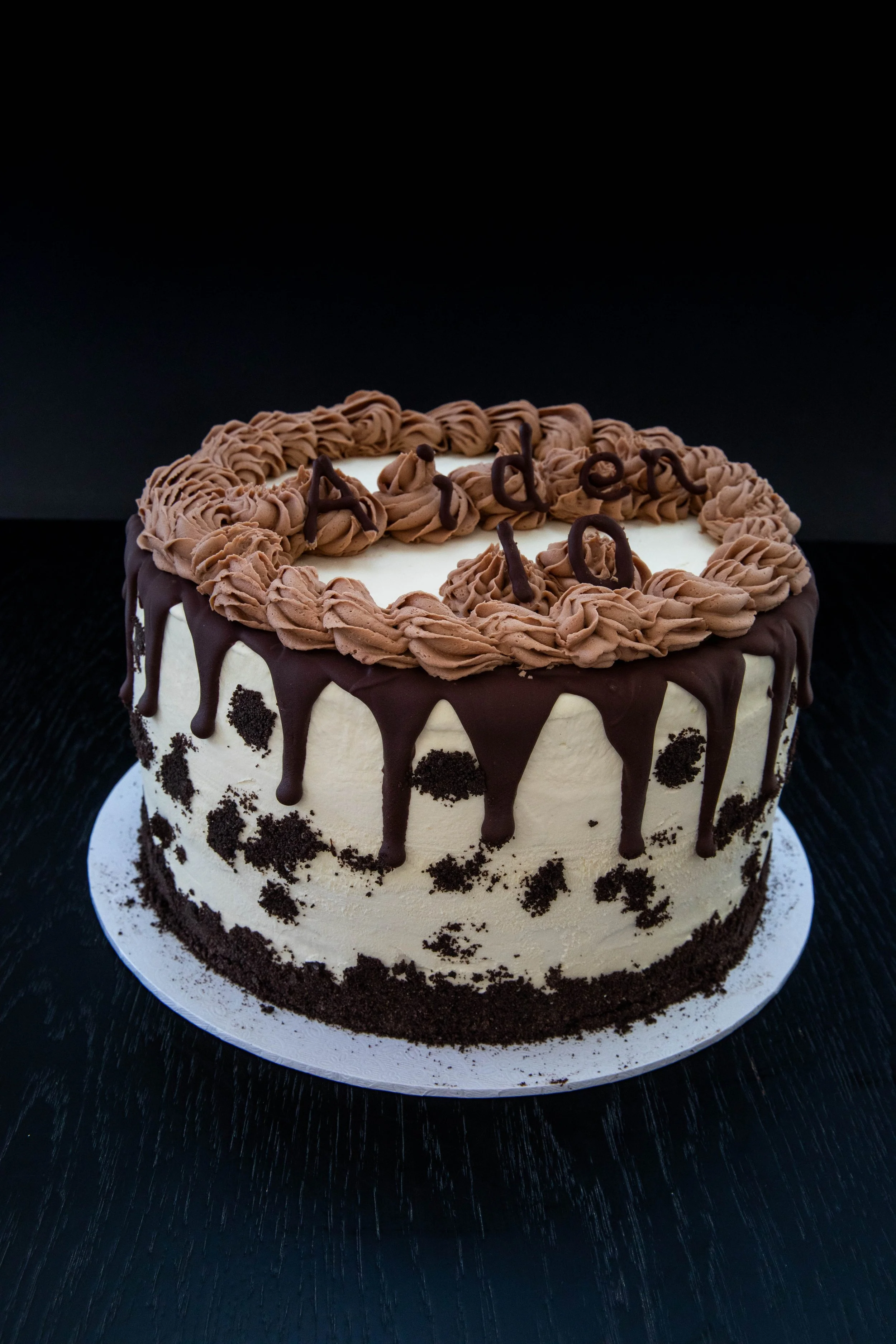 Chocolate Drip Birthday Cake