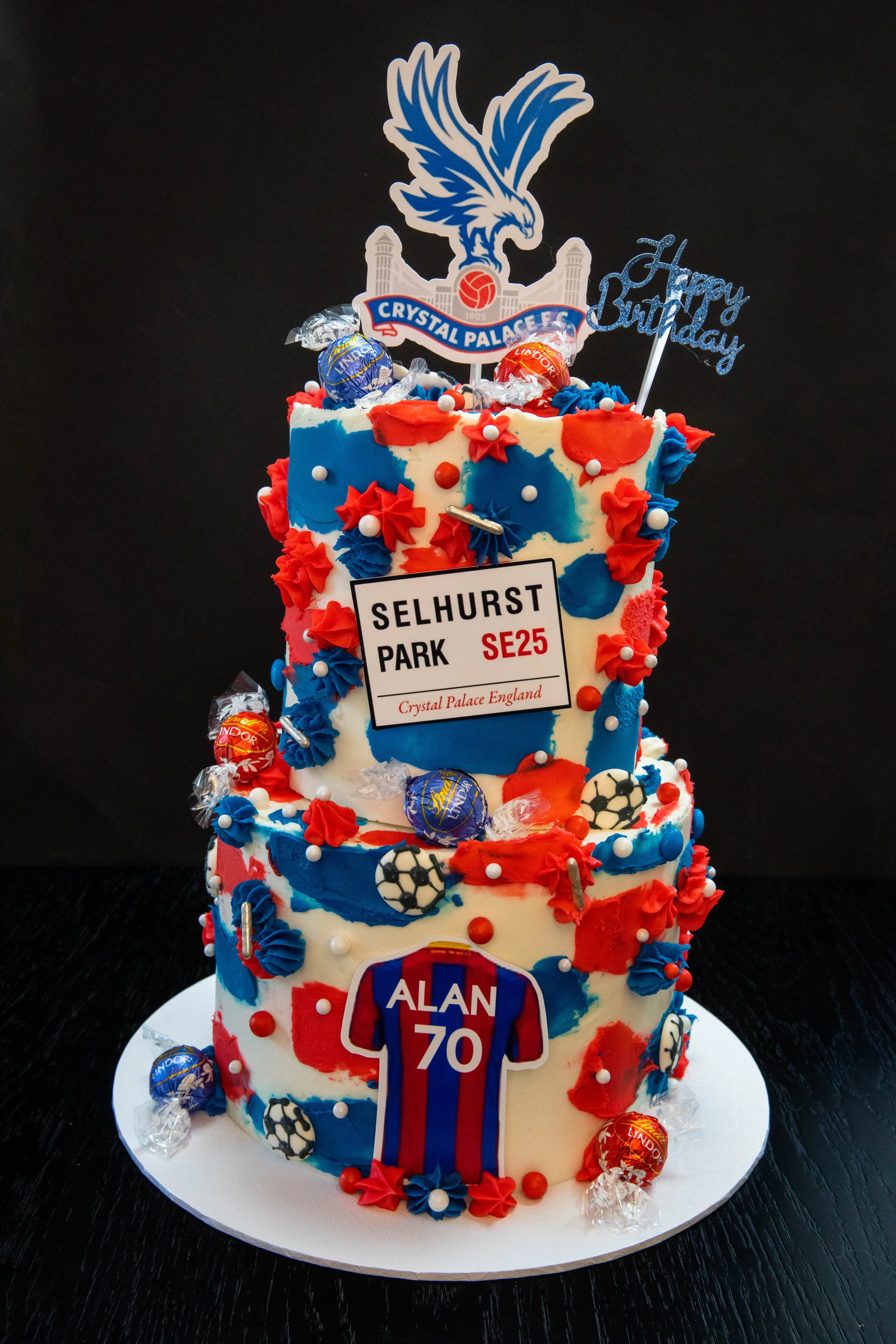 Crystal Palace Themed Birthday Cake II